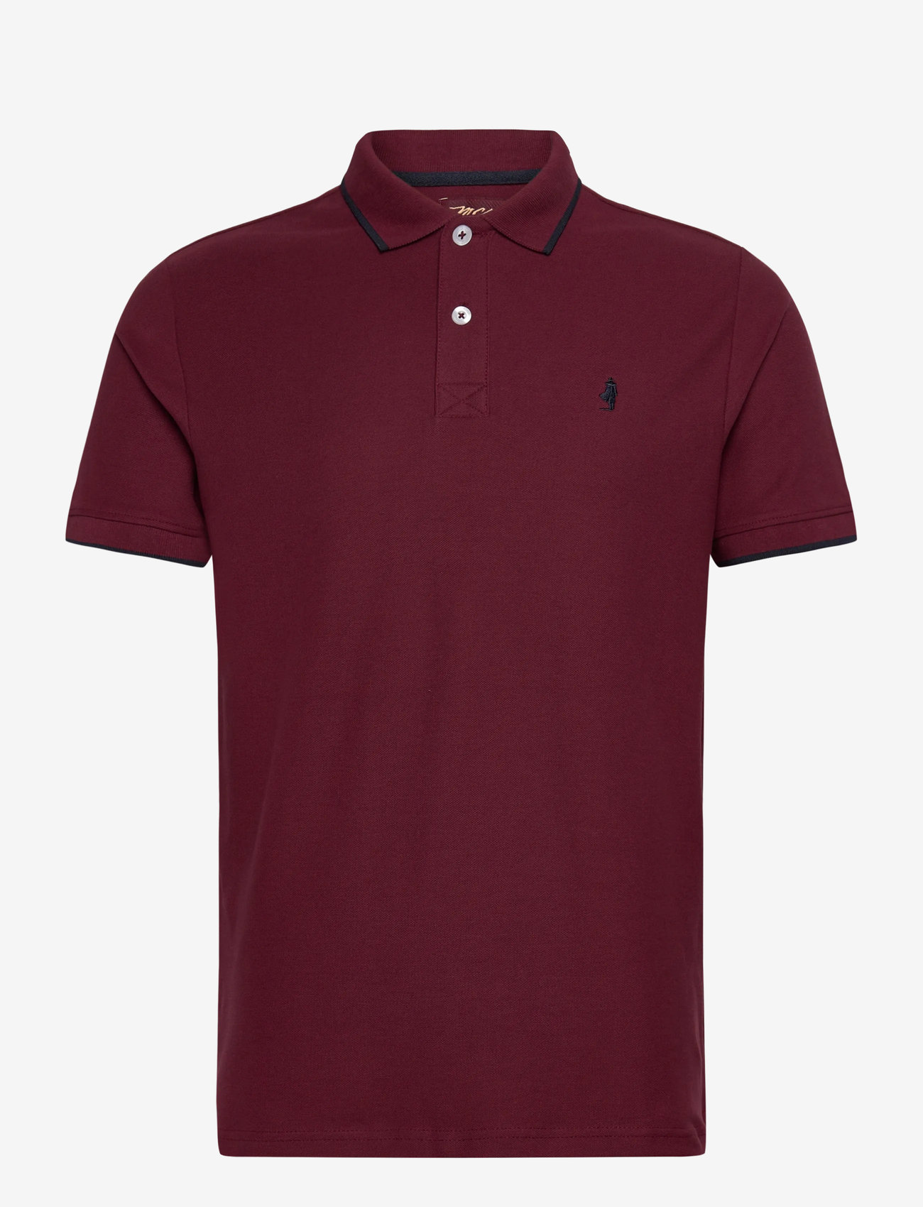 MCS - RIVER REG COT PQ MCS M POLO - kurzärmelig - zinfandel - 0