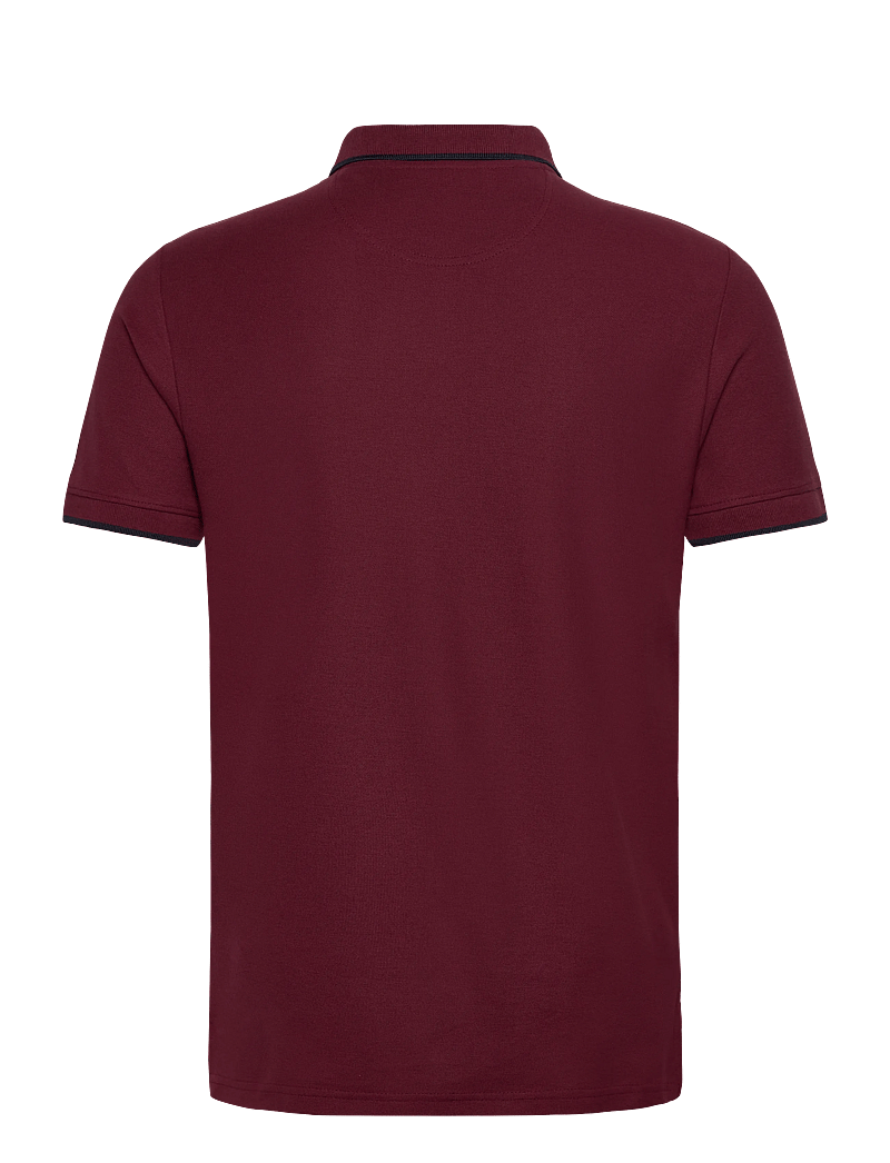 MCS - RIVER REG COT PQ MCS M POLO - kurzärmelig - zinfandel - 1