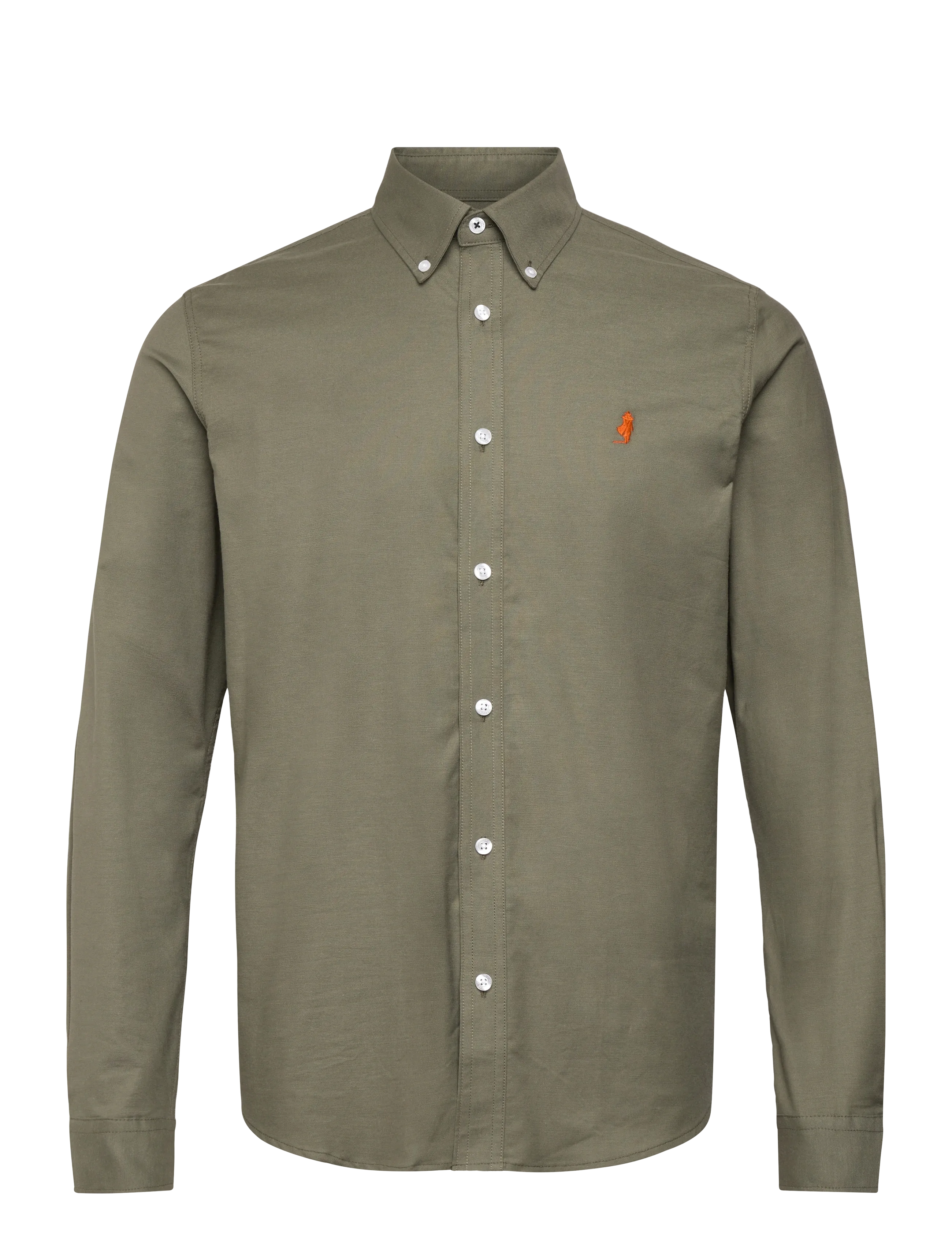 MCS Greg Reg Cot Mcs M Shirt Khaki - L - Herren