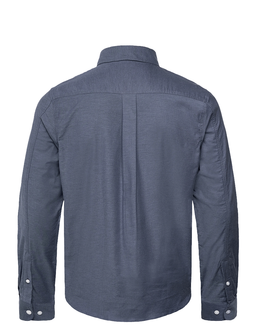 MCS - GREG REG COT MCS M SHIRT - vabaajasärgid - dark sapphire - 1