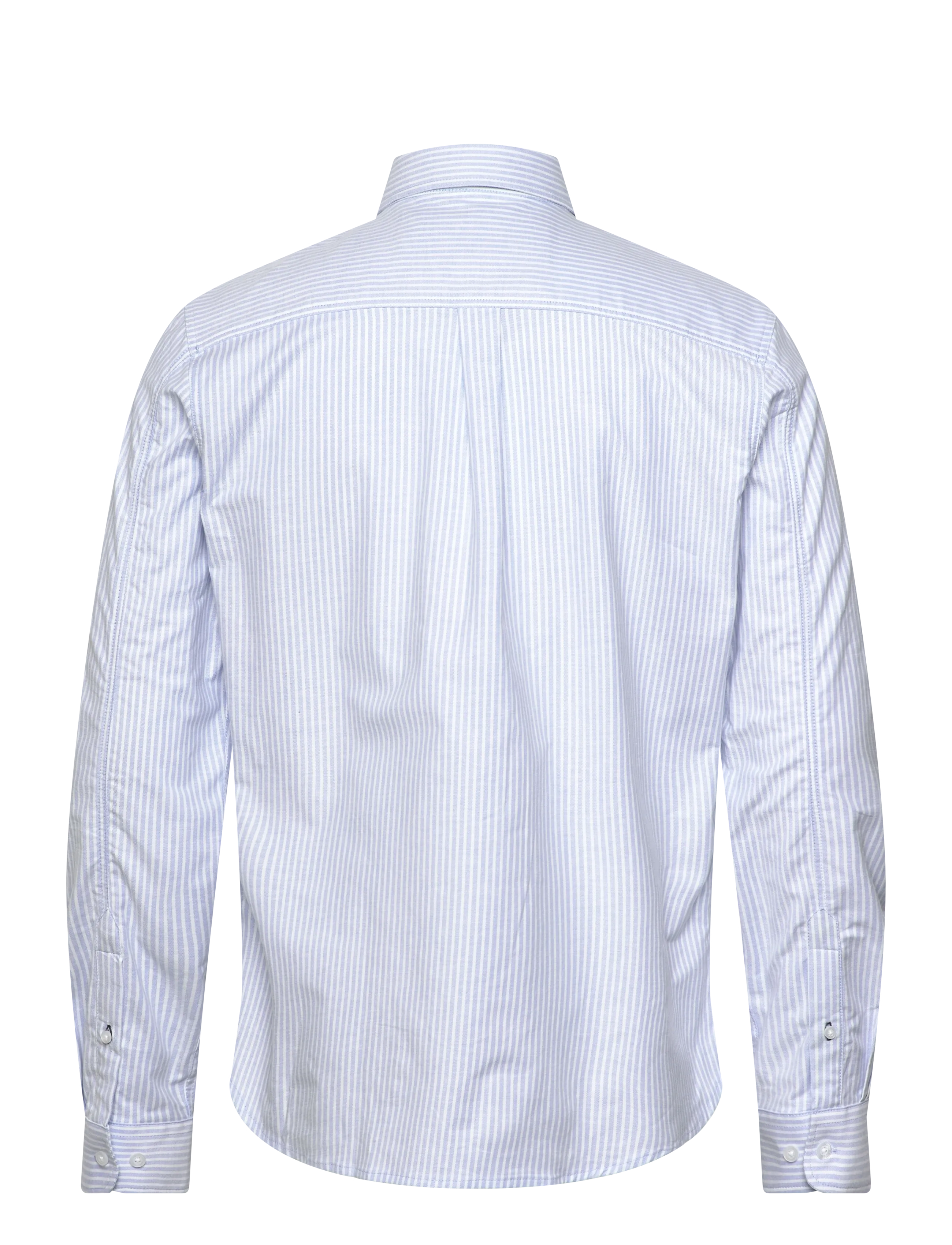 MCS - GREG REG COT MCS M SHIRT - casual skjorter - light blue stripe - 2