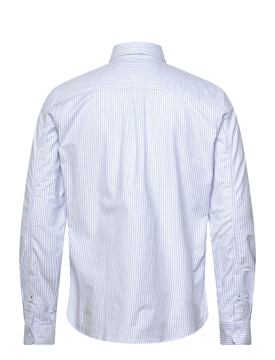 MCS - GREG REG COT MCS M SHIRT - freizeithemden - light blue stripe - 2