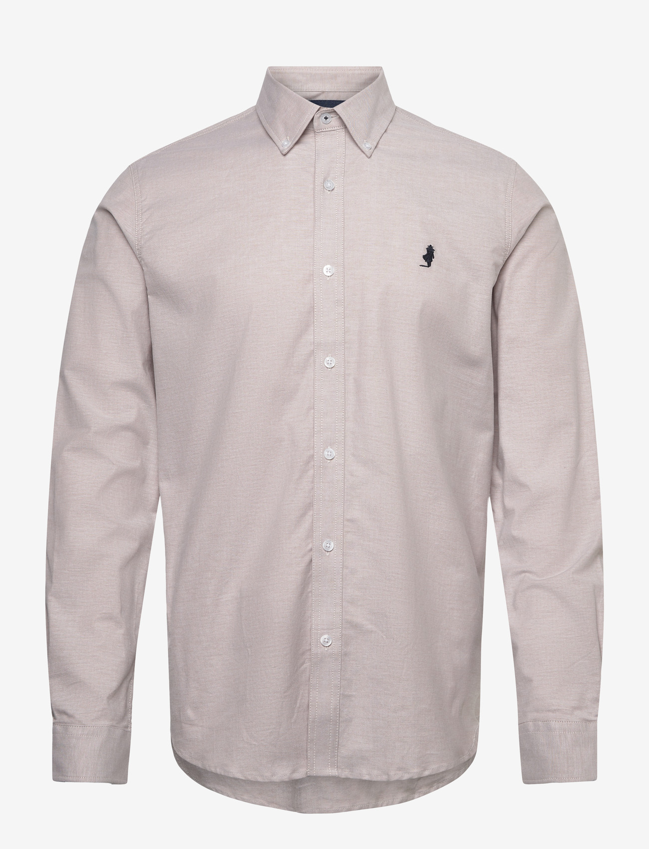 MCS - GREG REG COT MCS M SHIRT - casual skjorter - silver mink - 0