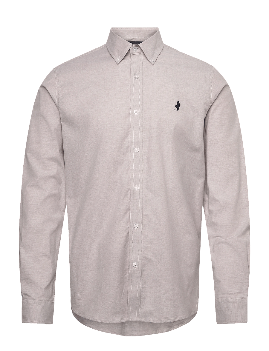 MCS - GREG REG COT MCS M SHIRT - freizeithemden - silver mink - 1