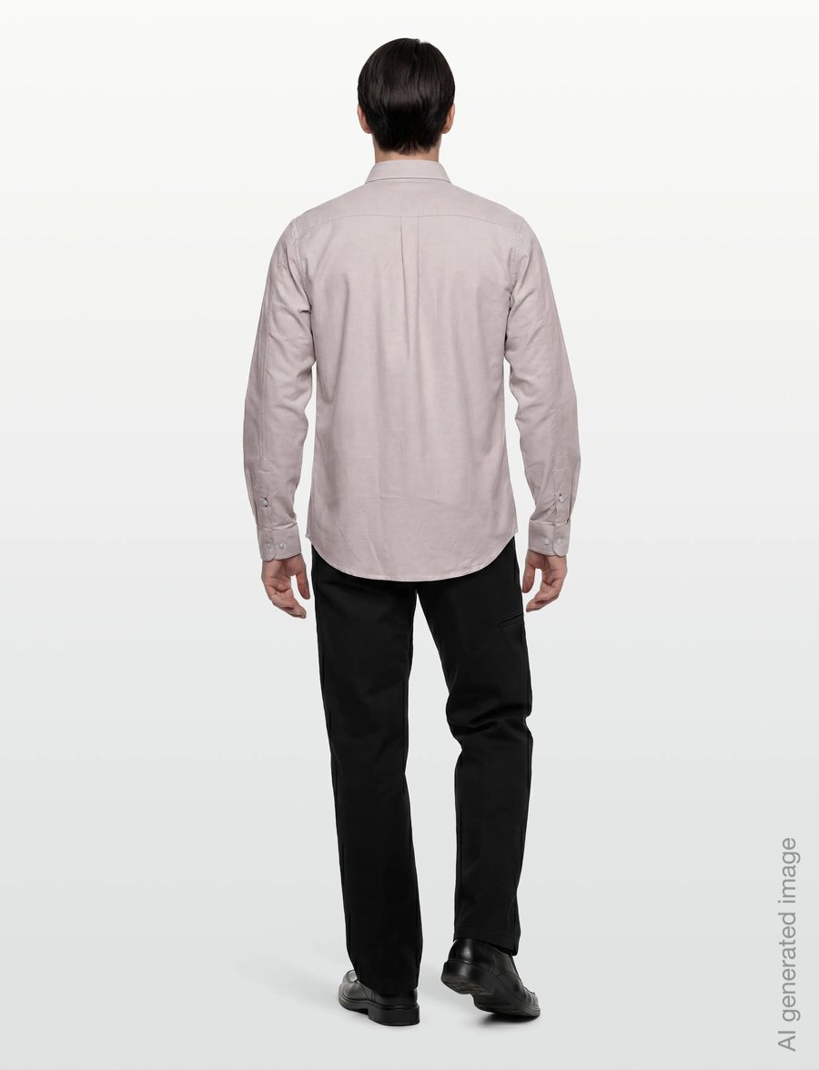 MCS - GREG REG COT MCS M SHIRT - freizeithemden - silver mink - 4