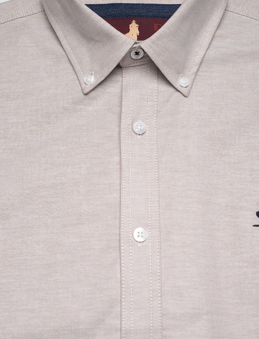 MCS - GREG REG COT MCS M SHIRT - freizeithemden - silver mink - 5