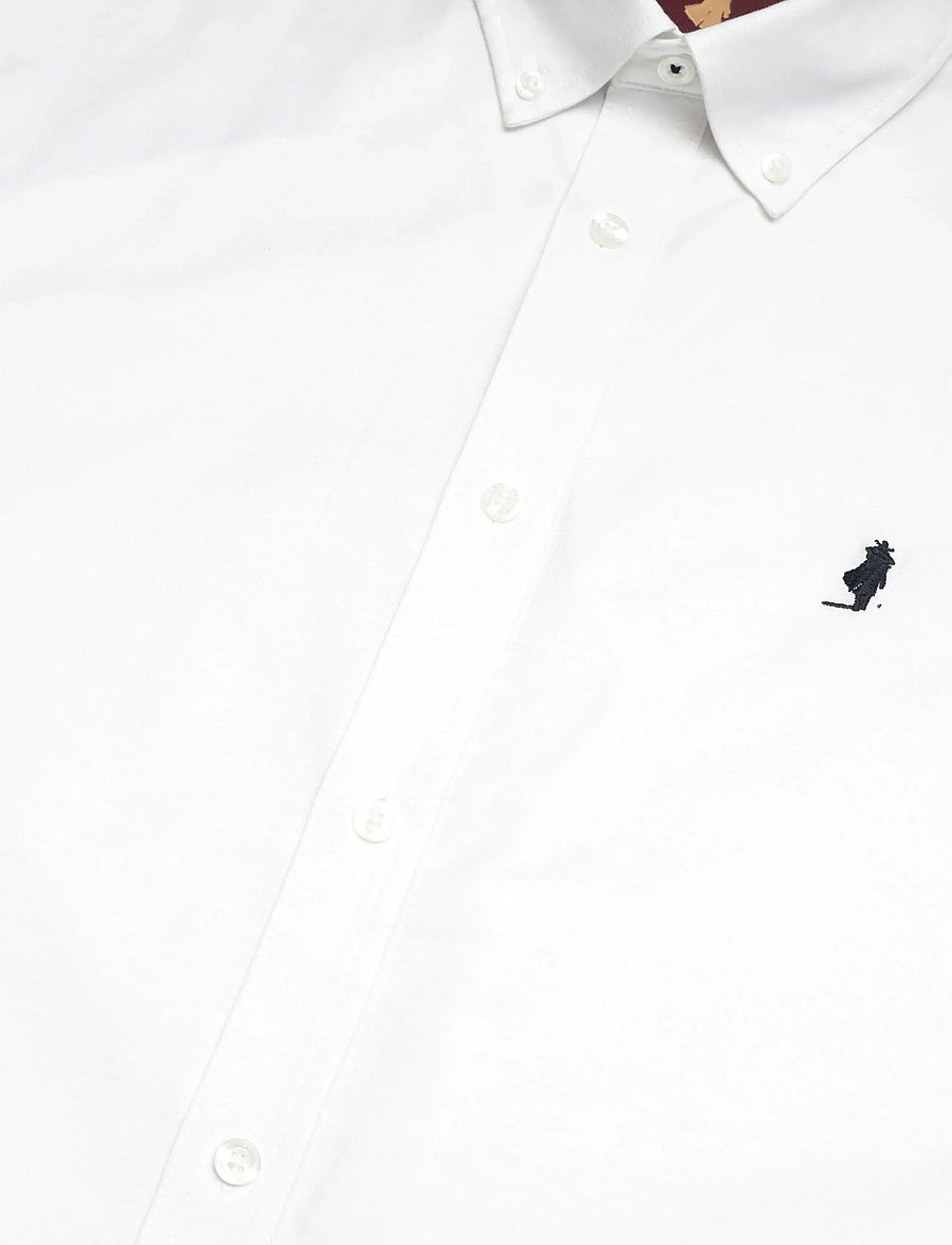 MCS - GREG REG COT MCS M SHIRT - casual skjorter - white - 3