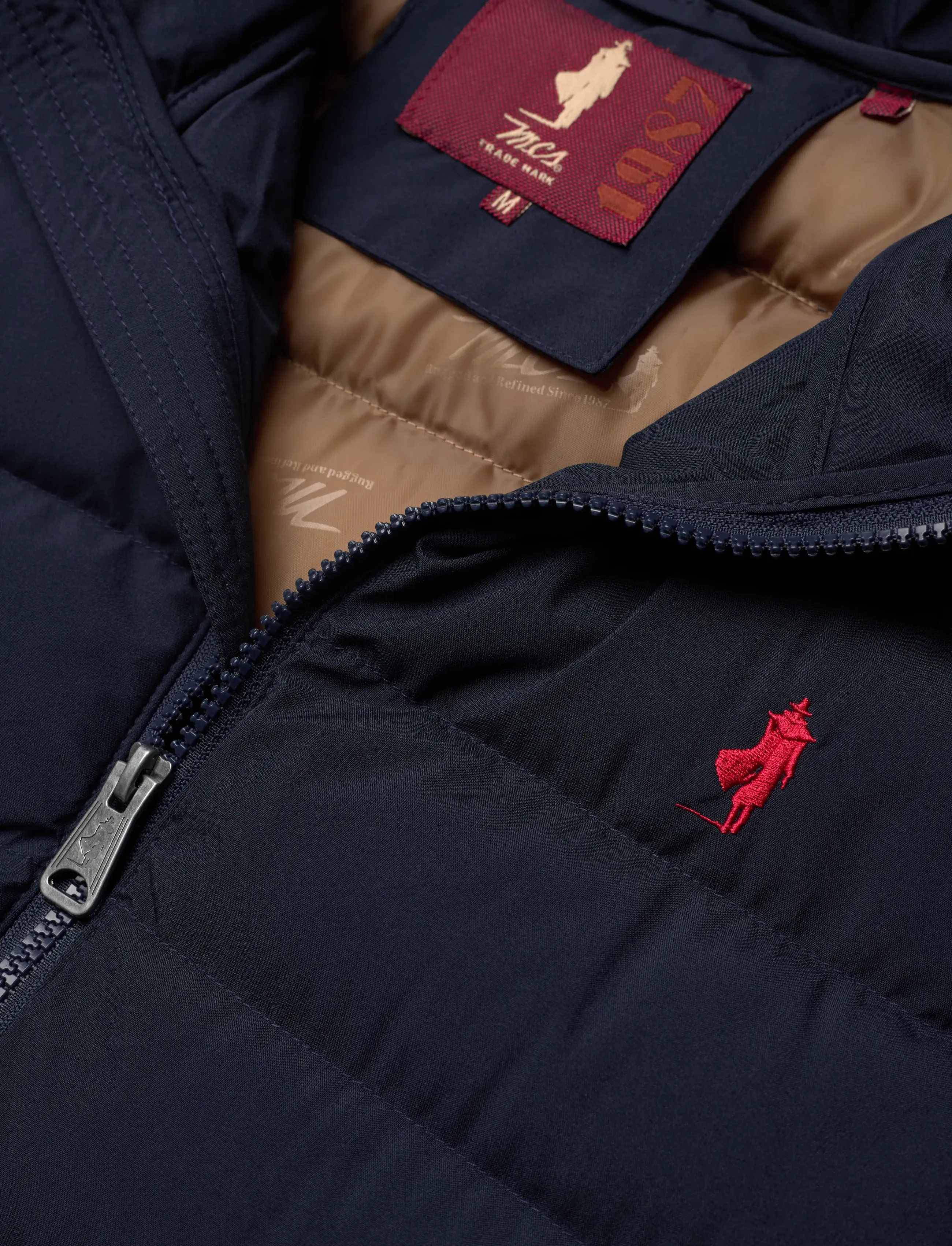 MCS - AIDAN REG VEST MCS M OTW - down jackets - dark sapphire - 2