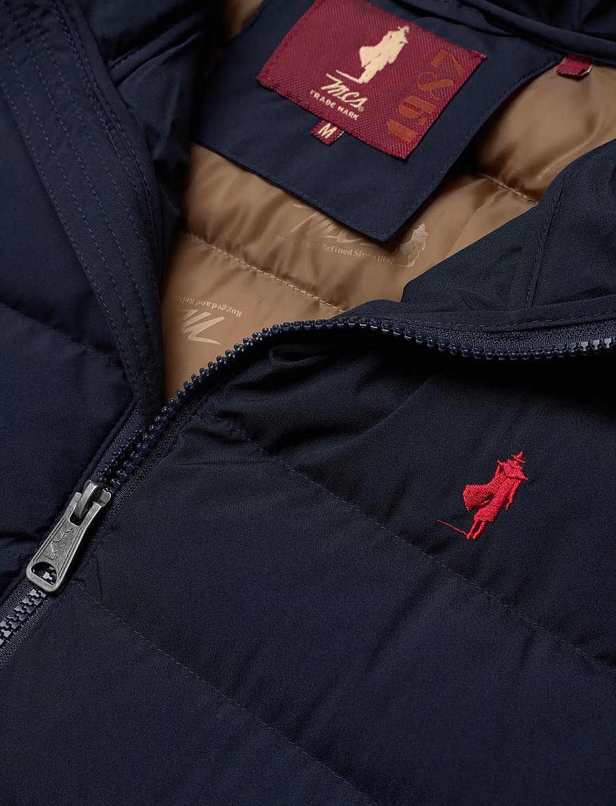 MCS - AIDAN REG VEST MCS M OTW - daunenjacken - dark sapphire - 2