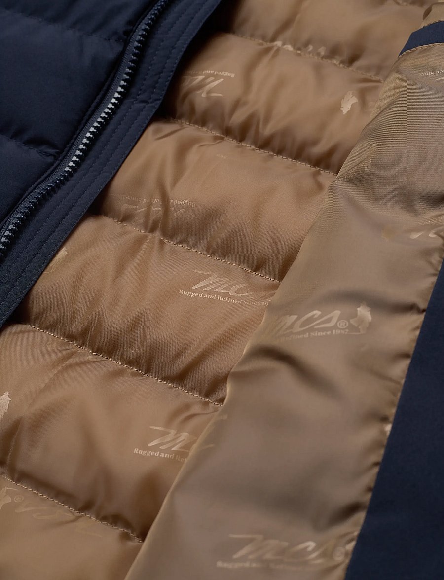 MCS - AIDAN REG VEST MCS M OTW - daunenjacken - dark sapphire - 4