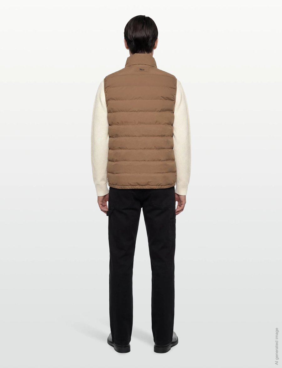 MCS - AIDAN REG VEST MCS M OTW - daunenjacken - otter - 4
