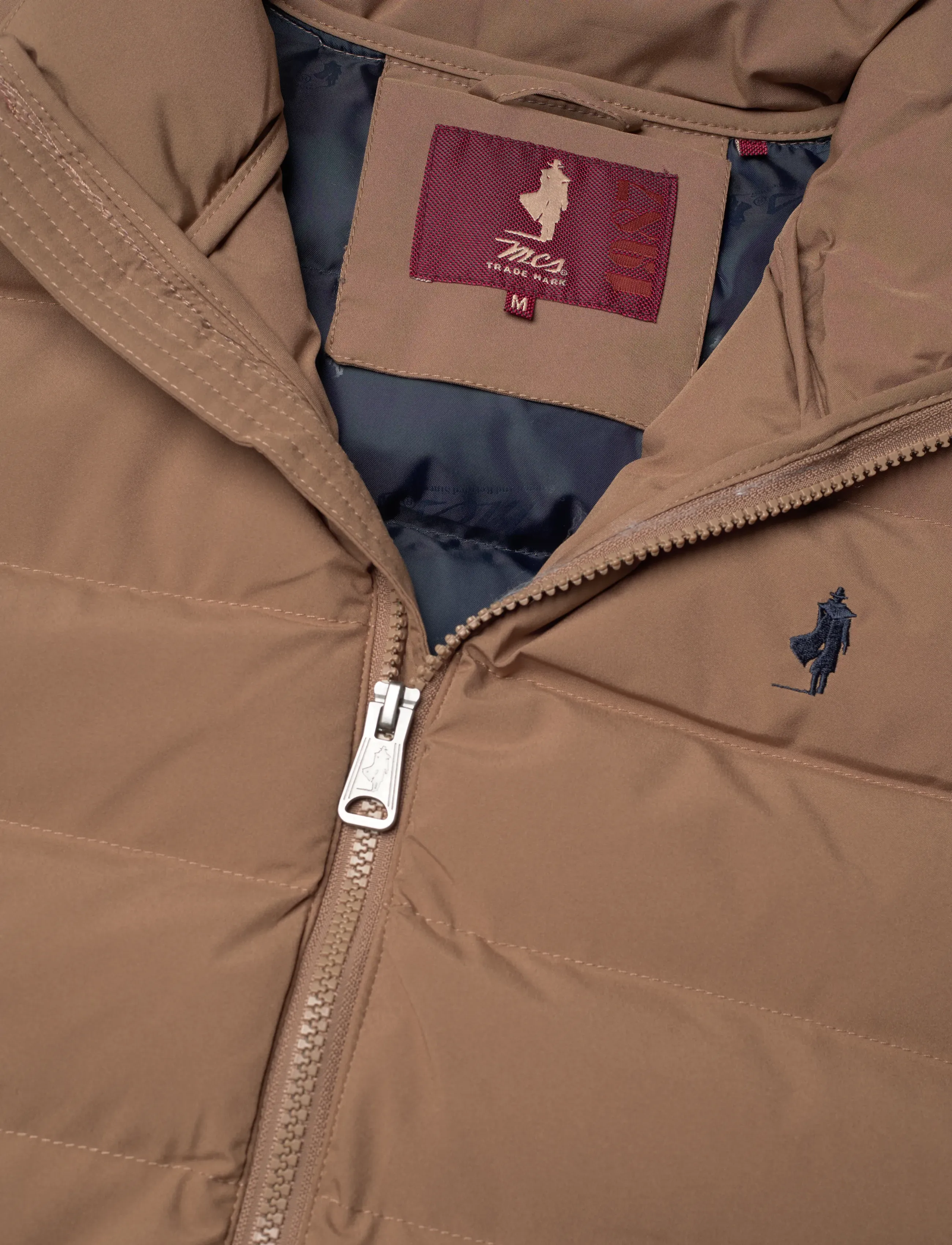 MCS - AIDAN REG VEST MCS M OTW - daunenjacken - otter - 5