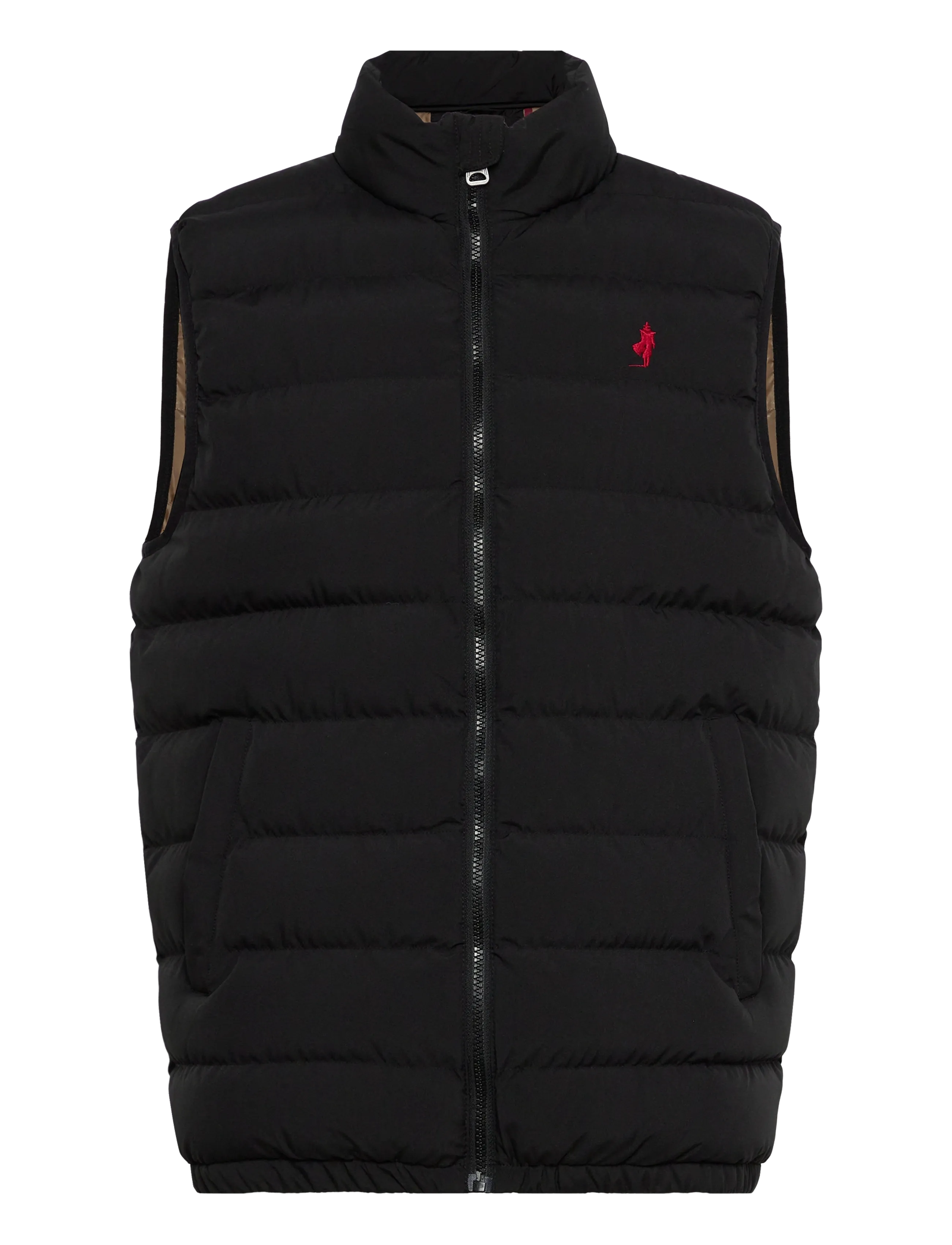 MCS Aidan Reg Vest Mcs M Otw, M, Jackets, Schwarz - Padded Männerswear