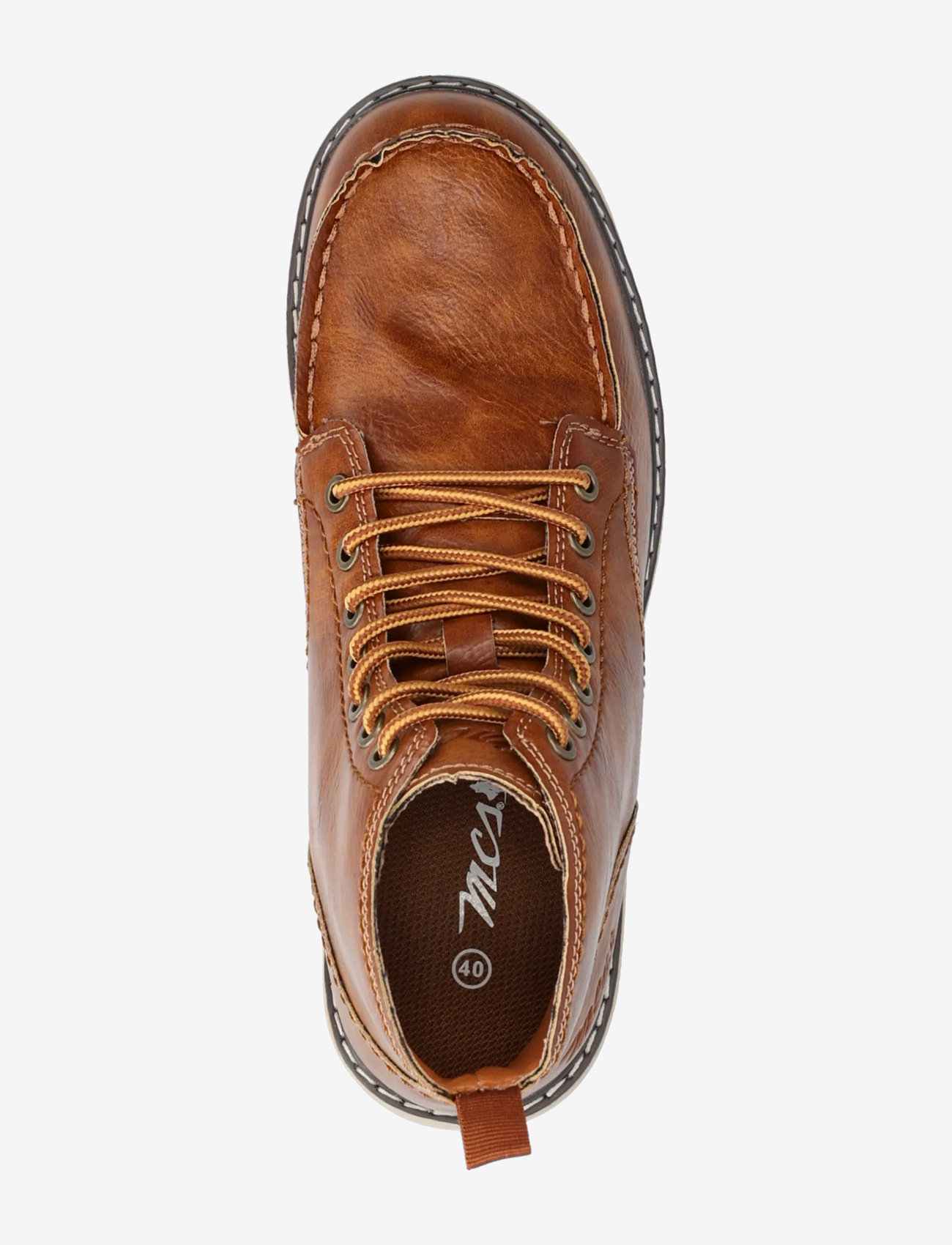MCS - M9A - MCS Boots - lace ups - dk camel - 3