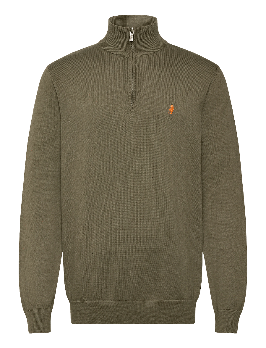 MCS - ELI HZ REG MCS M KNIT - half zip jumpers - beetle - 0