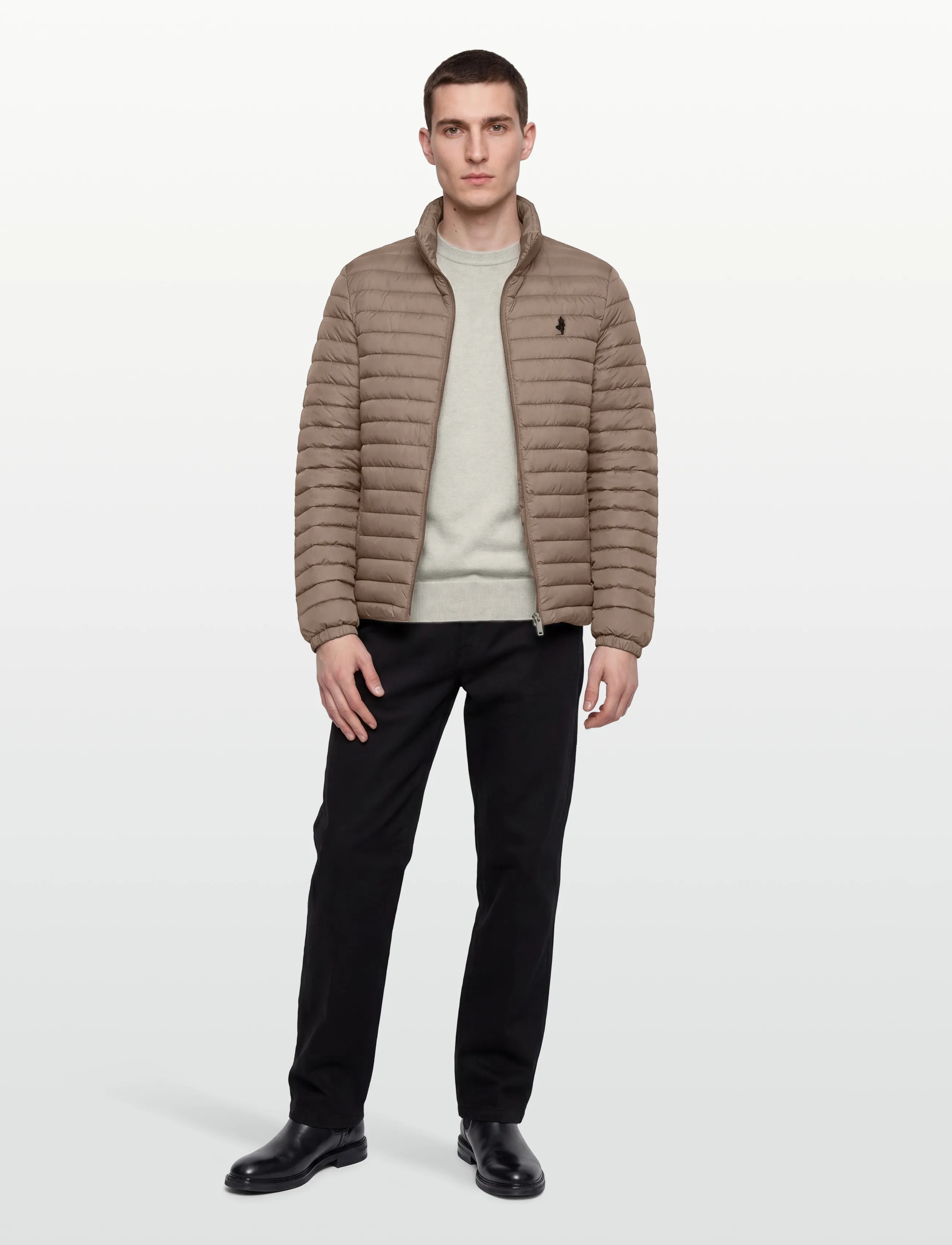 MCS Santos Reg Mcs M Otw, L, Jackets, Braun - Padded Männerswear