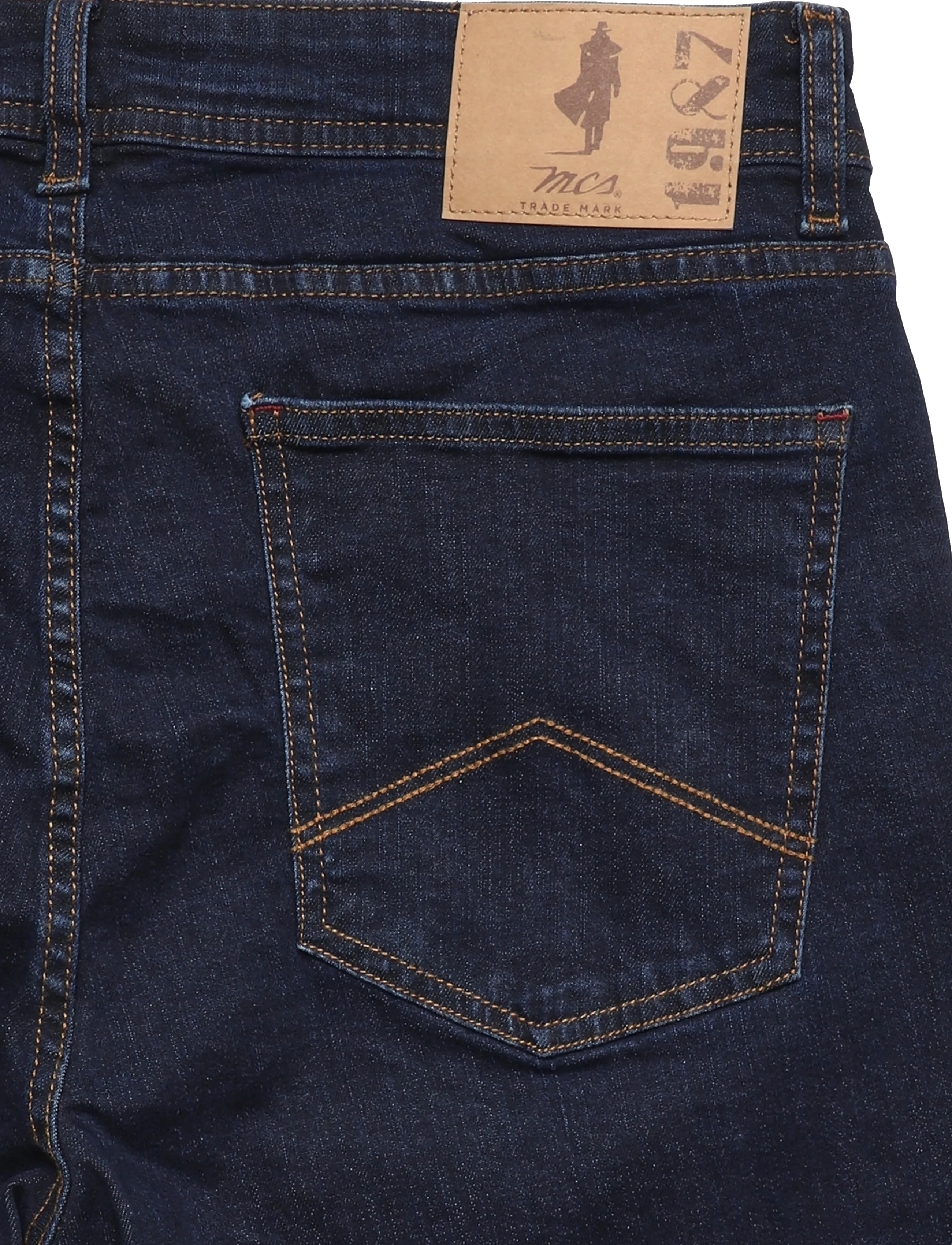 MCS - RICK REG MED BL DN MCS M JEANS - püksid & teksad - dark blue - 2