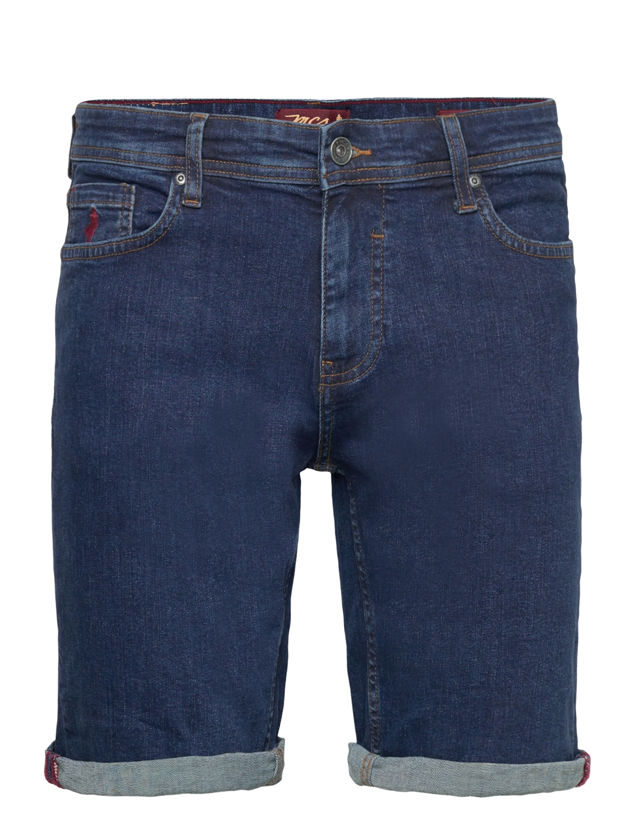 MCS - ROB REG MD BL DN MCS M SHORTS - mężczyźni - medium blue - 0