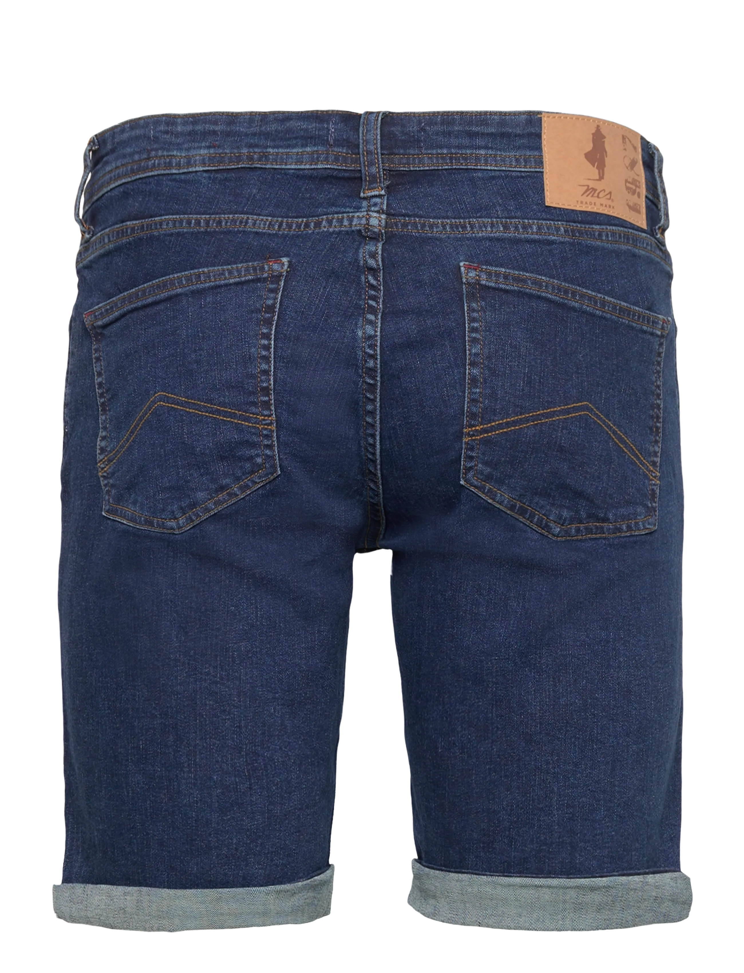 MCS - ROB REG MD BL DN MCS M SHORTS - mężczyźni - medium blue - 1