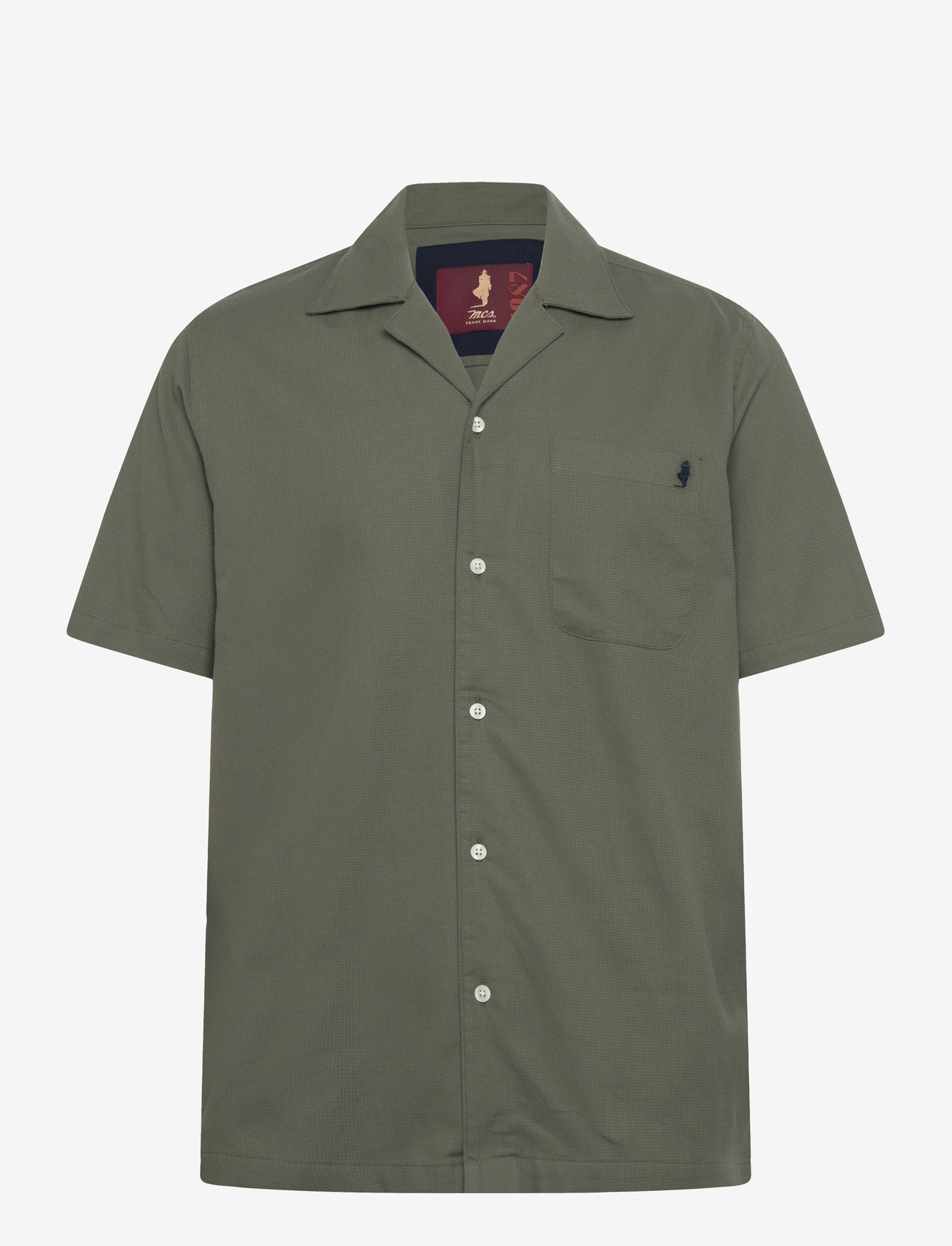MCS - JACKSON MCS M SHIRT - kortærmede skjorter - 19-0312tcx beetle - 0