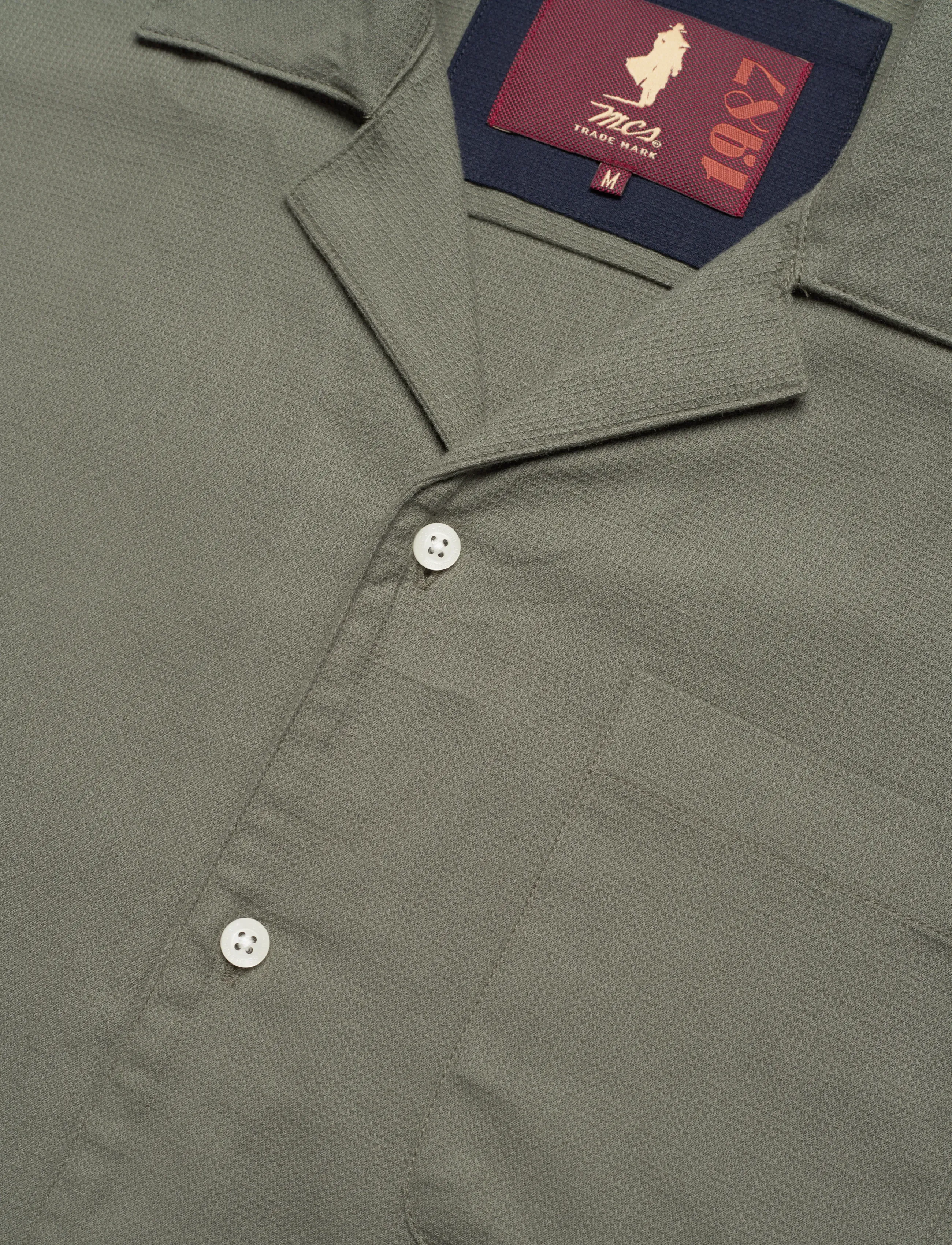 MCS - JACKSON MCS M SHIRT - casual skjorter - 19-0312tcx beetle - 3