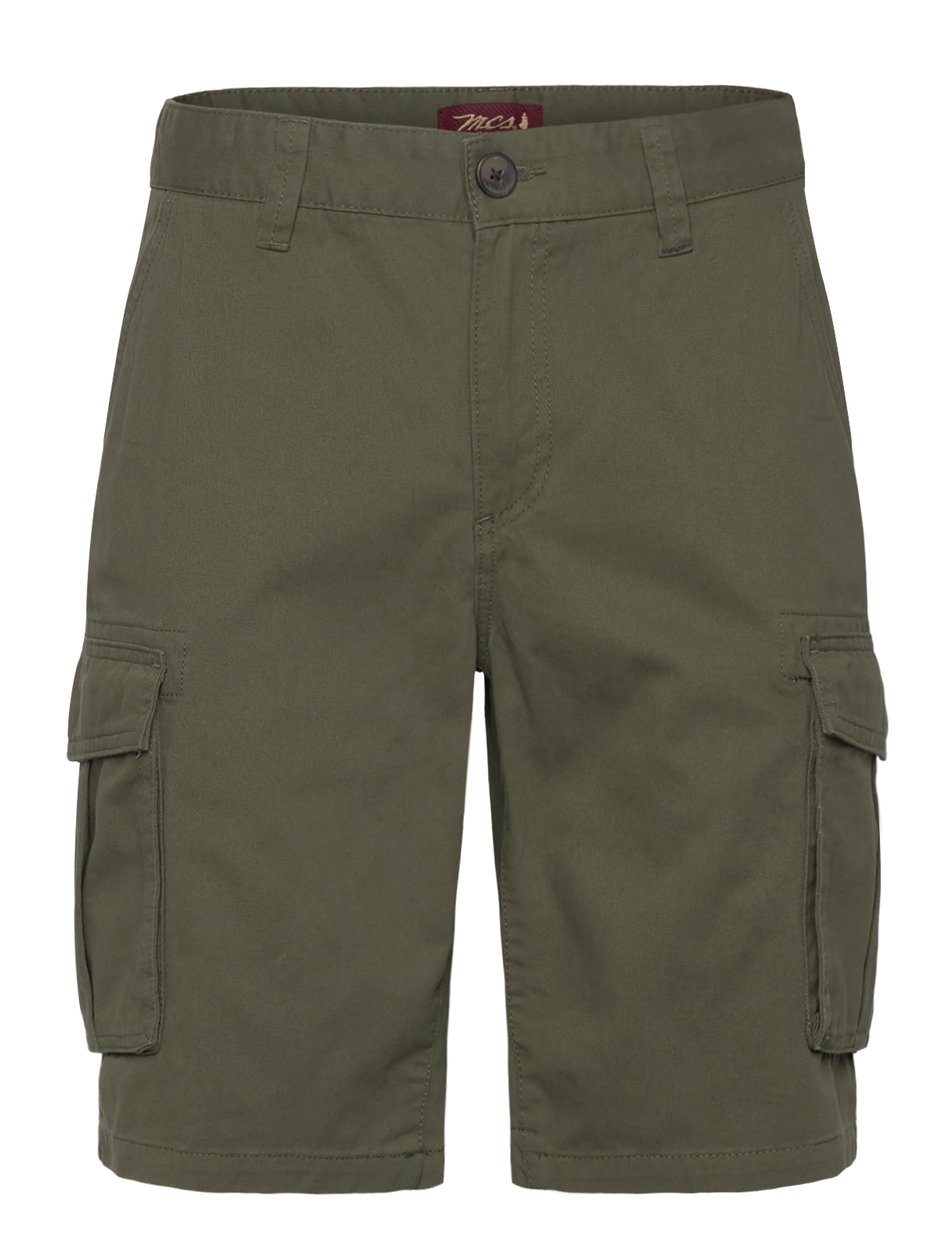MCS DILLON REG MCS M SHORTS - Booztlet only men - 19-0312TCX BEETLE / khaki/green