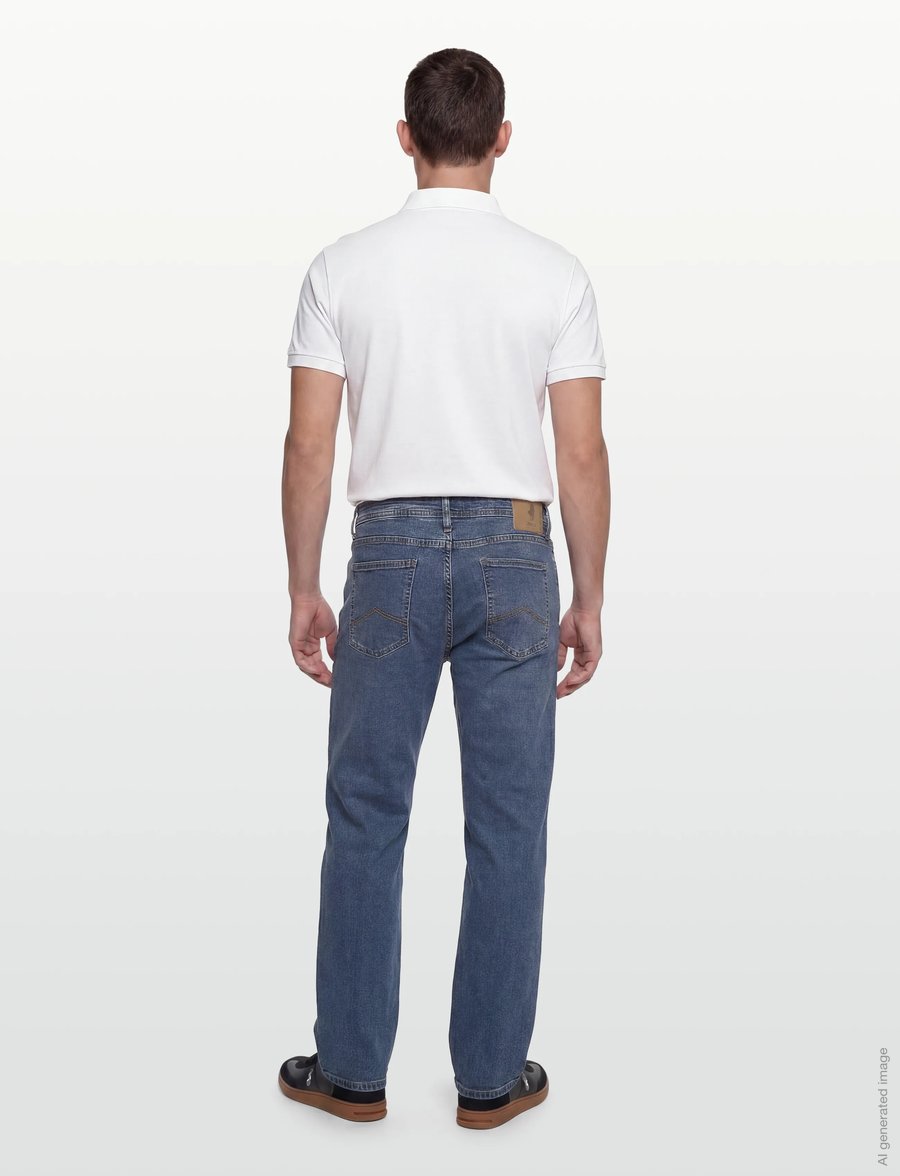 MCS - RICK REG LT BL DN MCS M JEANS - regular jeans - light blue - 4