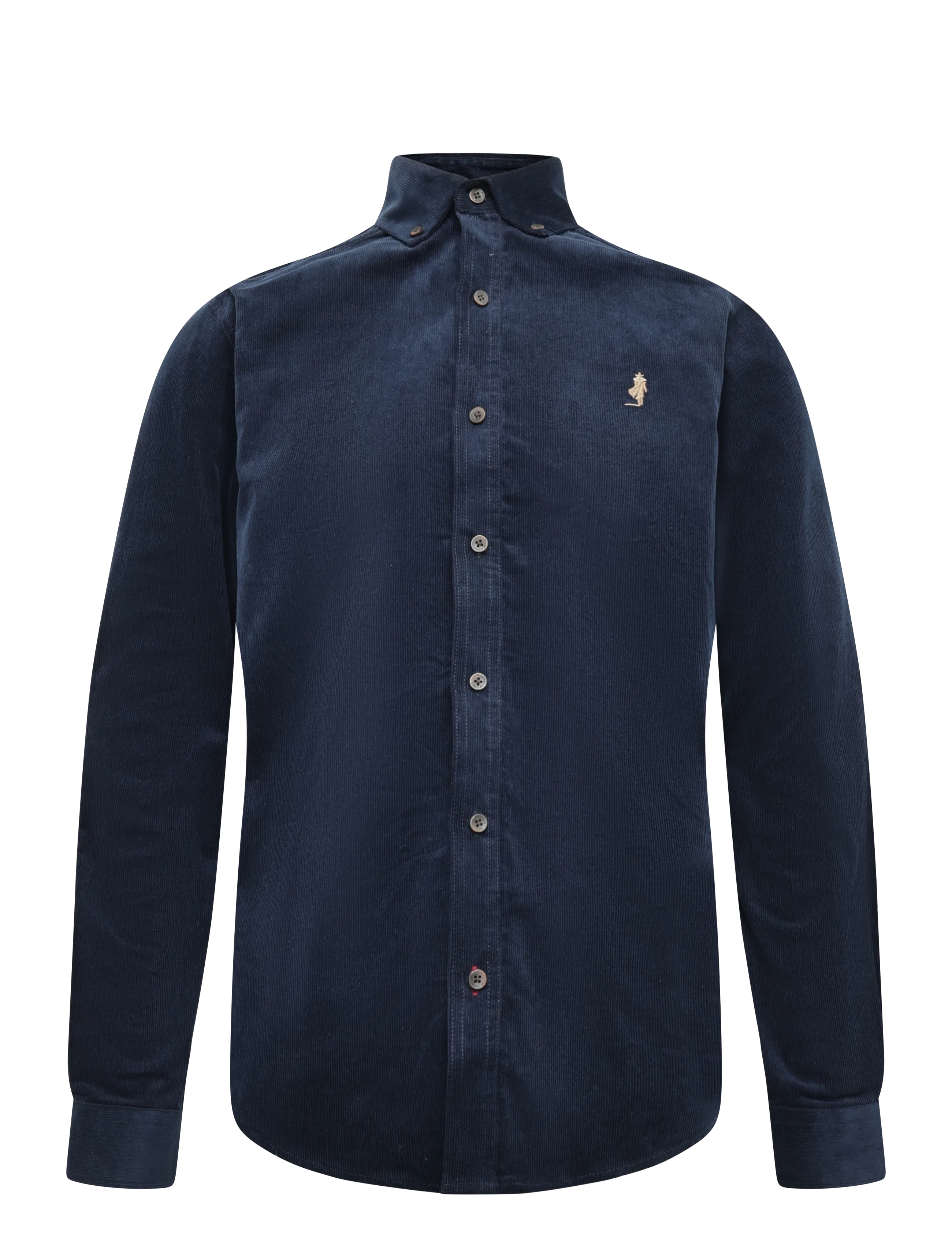 MCS MCTHUE SHIRT LS WVN - Särgid - DARK SAPPHIRE / navy