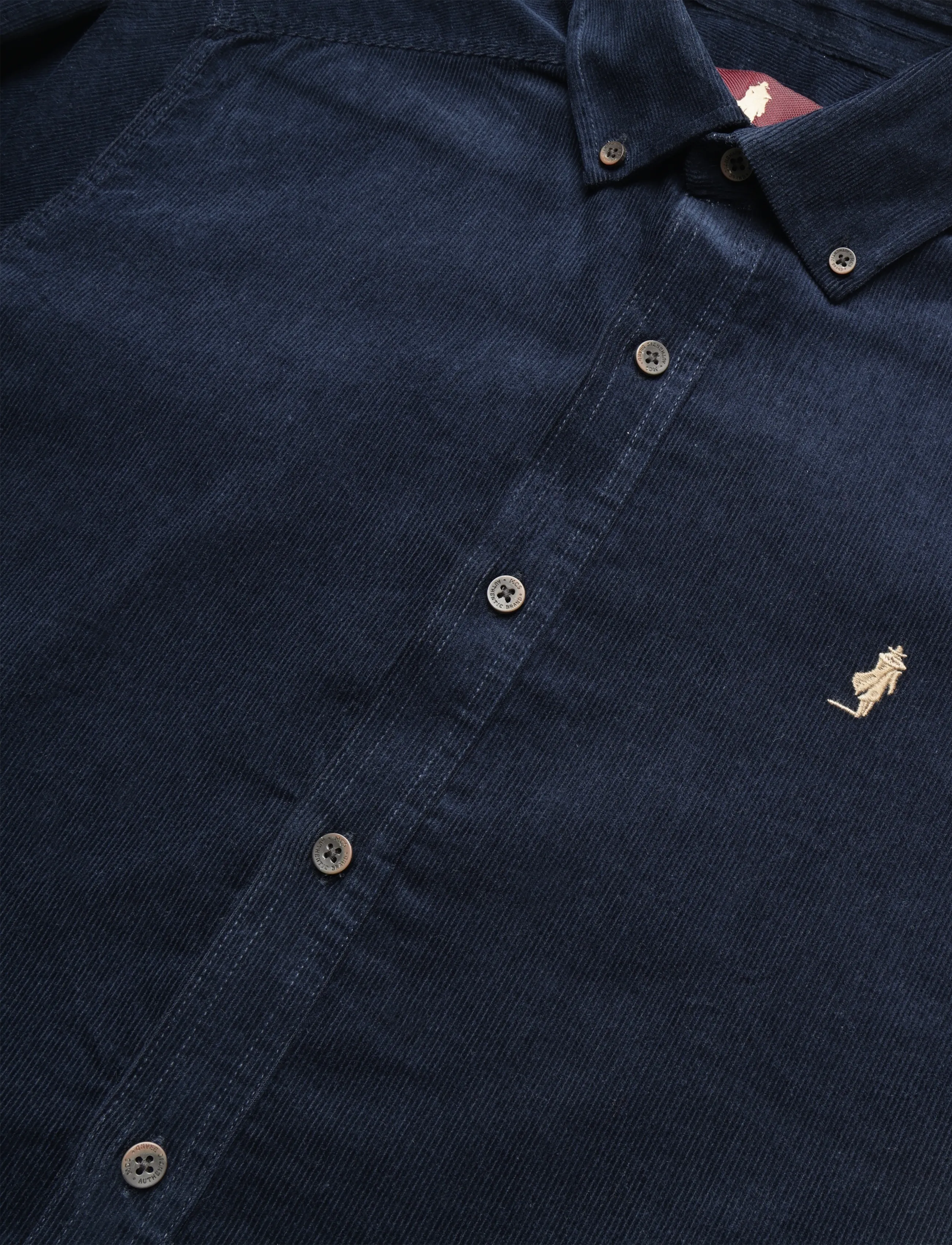 MCS - MCTHUE SHIRT LS WVN - velvetsärgid - dark sapphire - 2