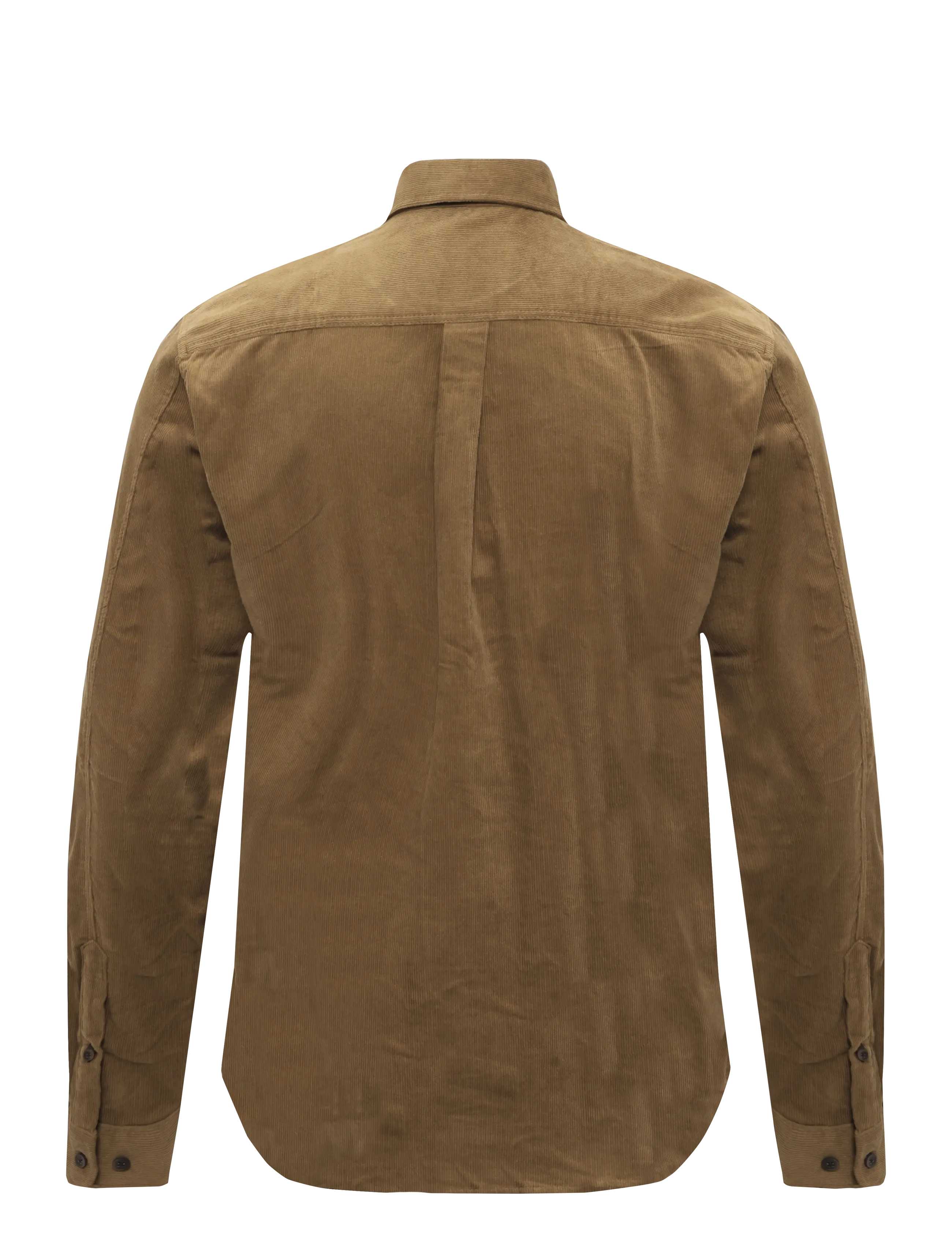 MCS - MCTHUE SHIRT LS WVN - corduroy shirts - otter - 1