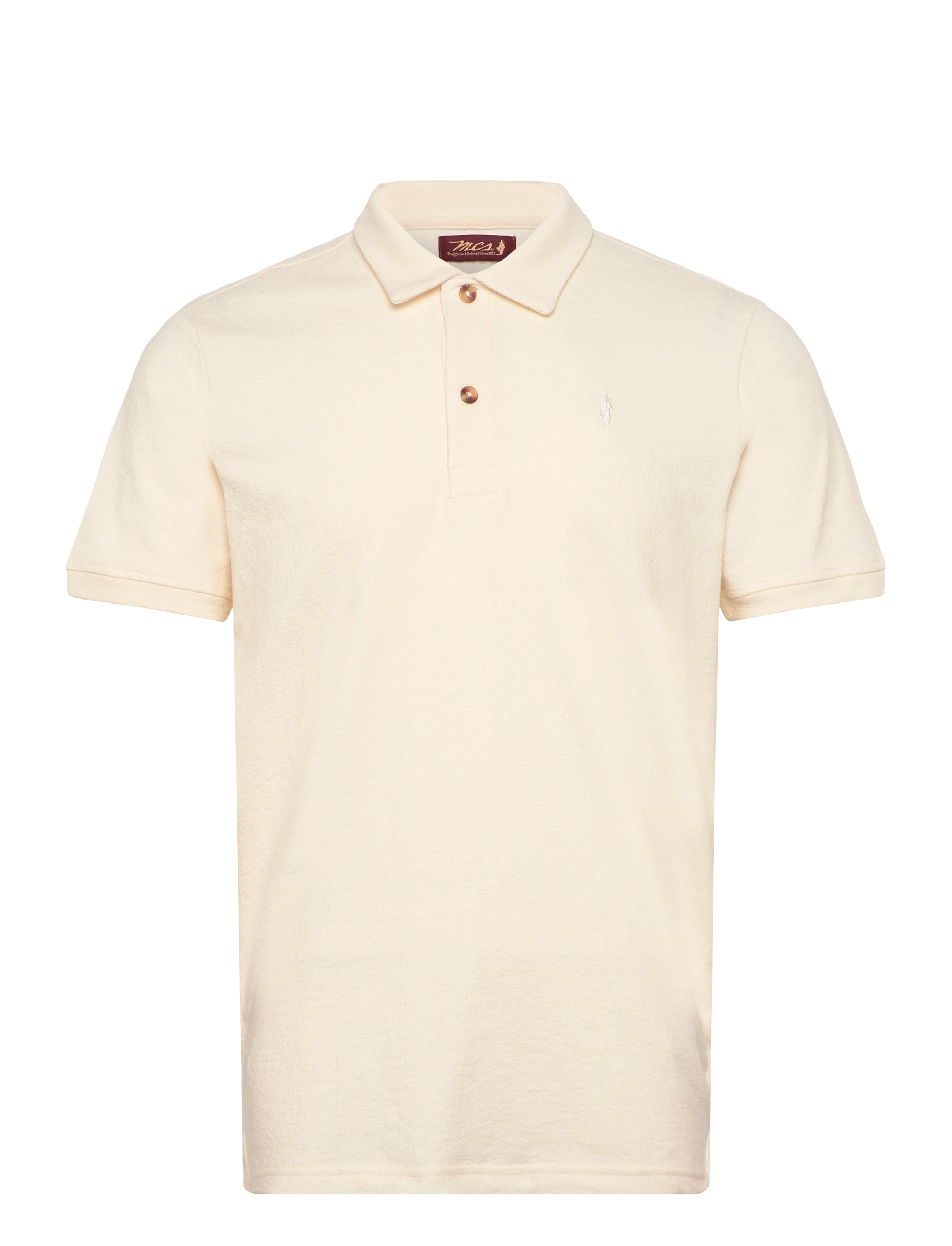 MCS Mcmarlon Polo Jrs Cream - L - Herren