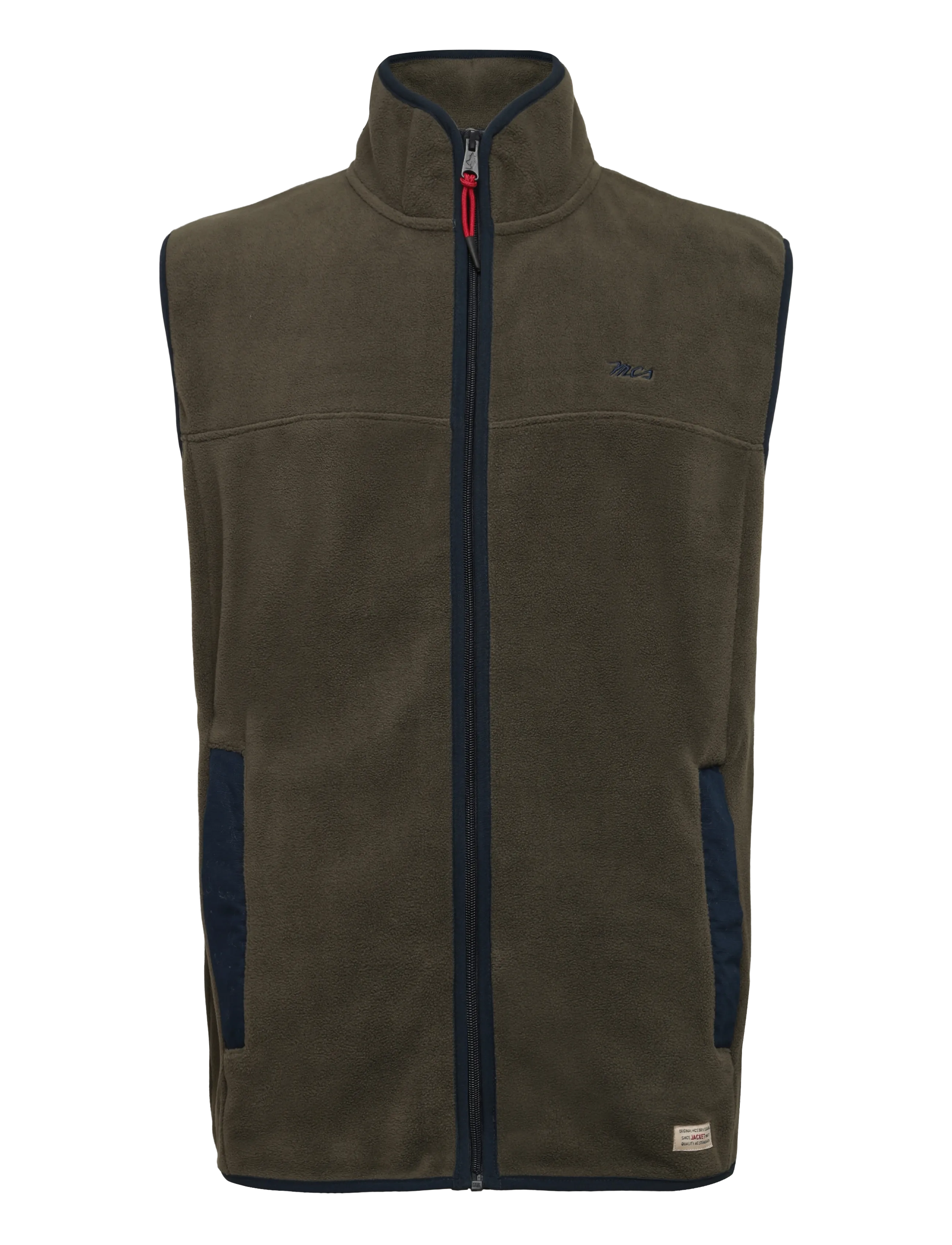 MCS MCThaigo VEST OTW - Westen - BLACK INK / khaki/green