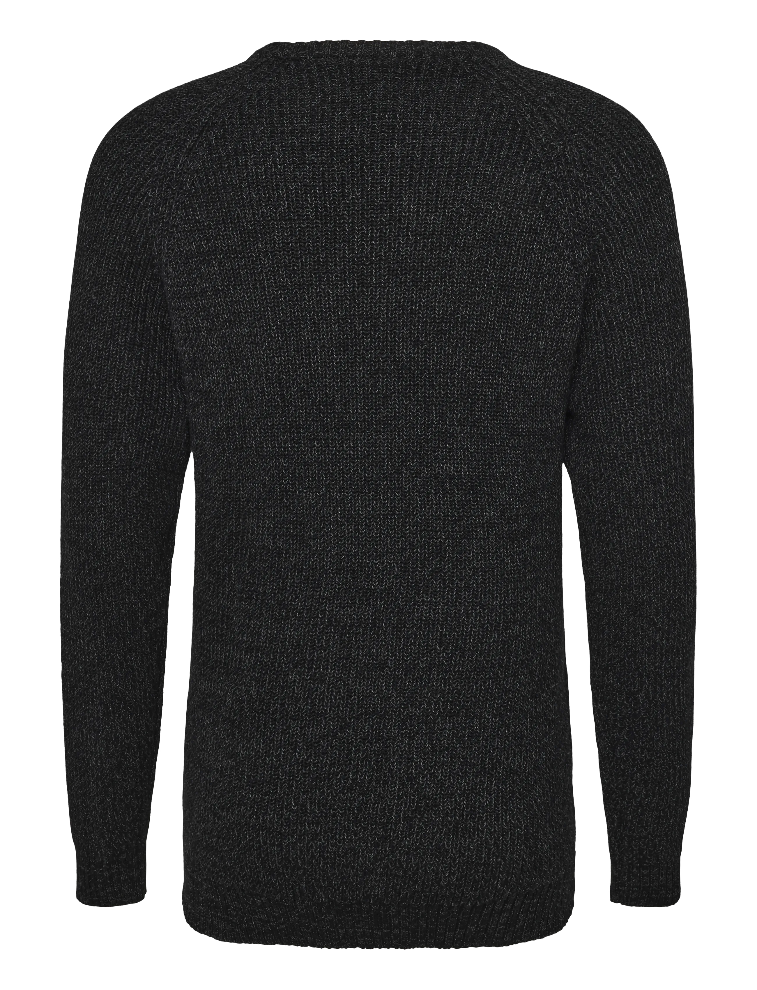 MCS - MCFinley TOP O-NECK KNT - herbstliche kleidung - dark grey mÉlange - 2