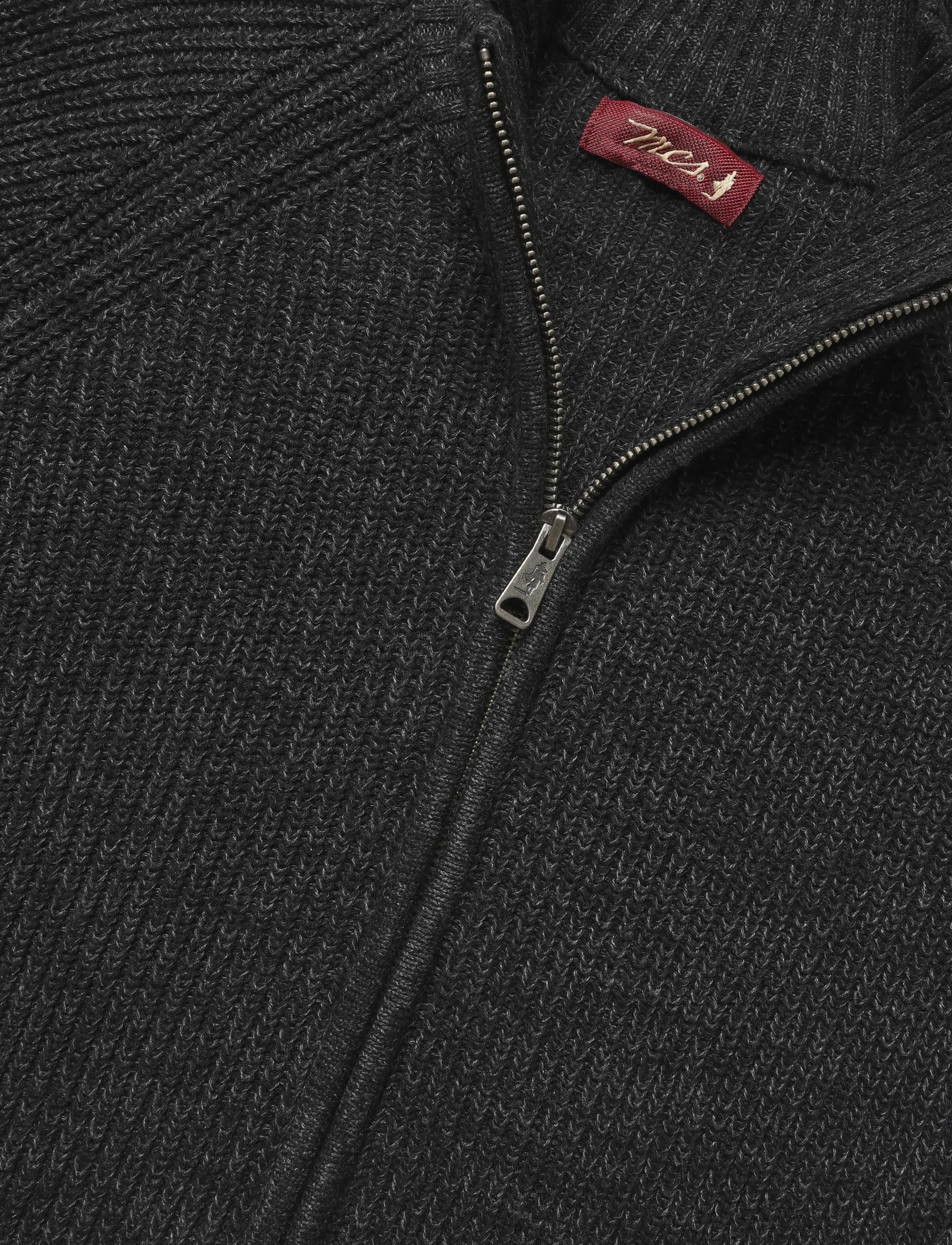 MCS - MCFinley CARDIGAN LS KNT - autumn clothing - dark grey mÉlange - 5