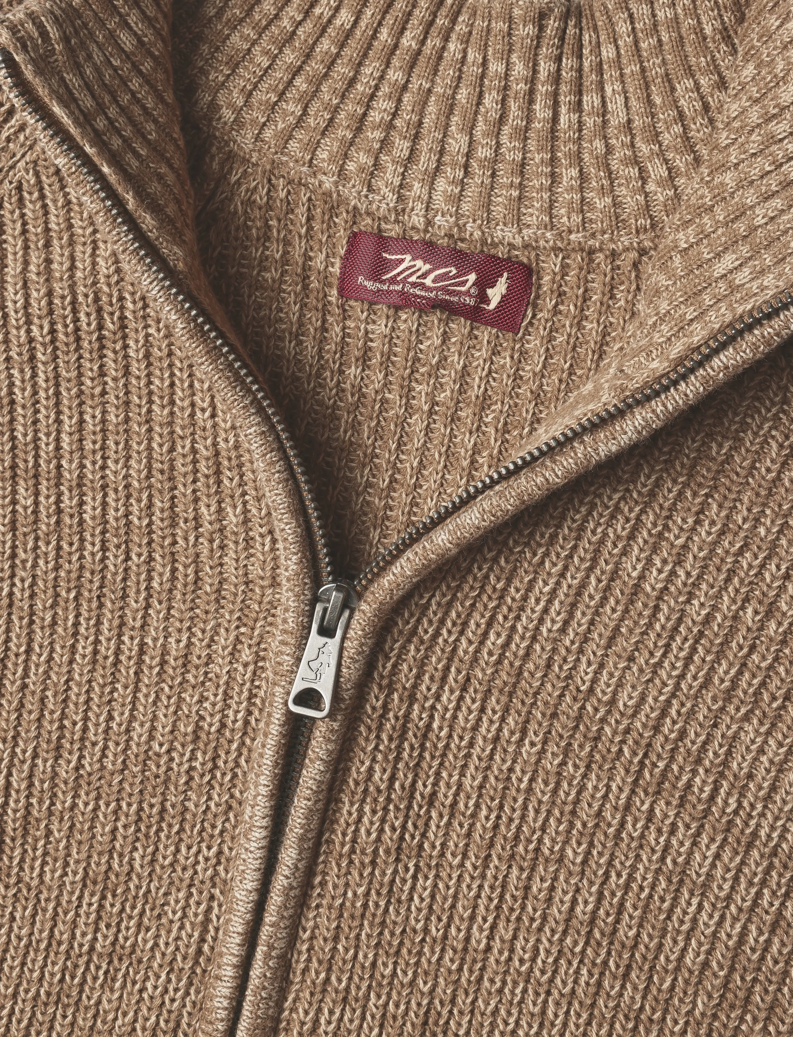MCS - MCFinley CARDIGAN LS KNT - sügisesed riided - otter - 5