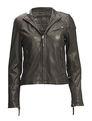 MDK - Kassandra leather jacket - leather jackets - black - 1