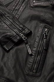 MDK - Kassandra leather jacket - leather jackets - black - 4