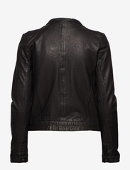 MDK - Karla leather jacket - læderjakker - black - 0