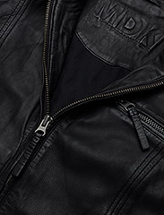 MDK - Karla leather jacket - læderjakker - black - 5