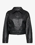 Dakota disco college jacket - BLACK