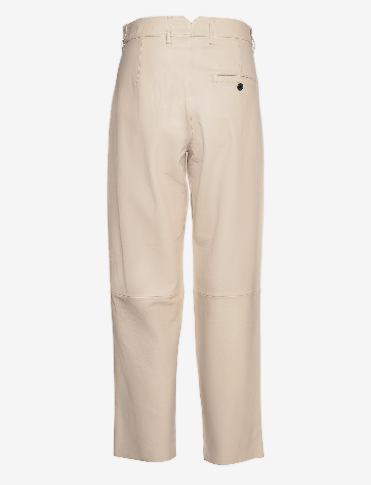 MDK / Munderingskompagniet - Iris leather pants - sand shell - 1