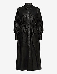 MDK / Munderingskompagniet - Lily thin leather dress - black - 0