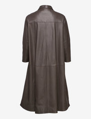MDK / Munderingskompagniet - Chili thin leather dress - shirt dresses - bungee cord - 1