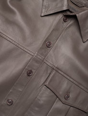 MDK / Munderingskompagniet - Chili thin leather dress - skjortklänningar - bungee cord - 2