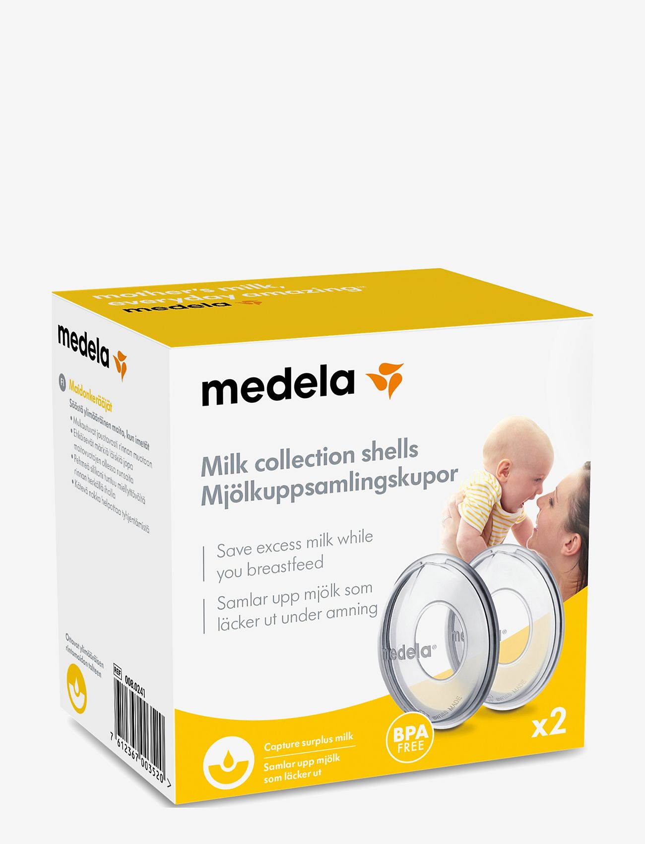 Medela - Milk collection shells - white - 1