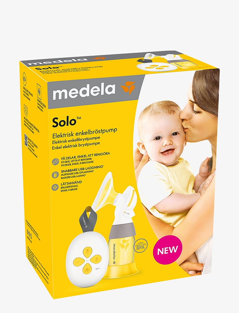 Medela - Solo elektrisk breastpump - laktatory i akcesoria - white - 2