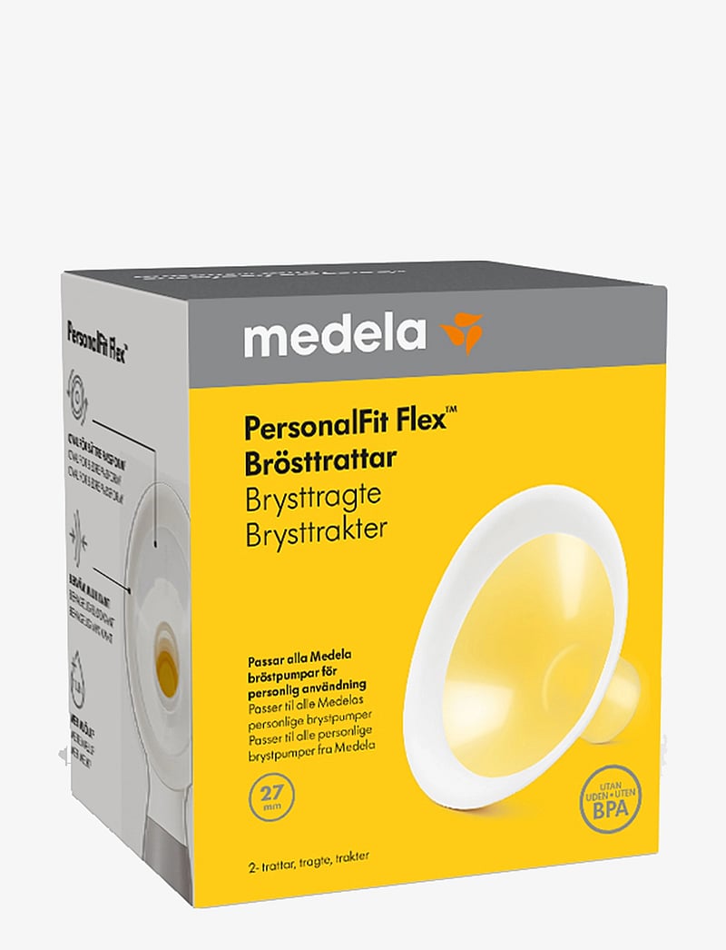Medela - PersonalFit Flex breastshield - milchpumpen & zubehör - white - 2