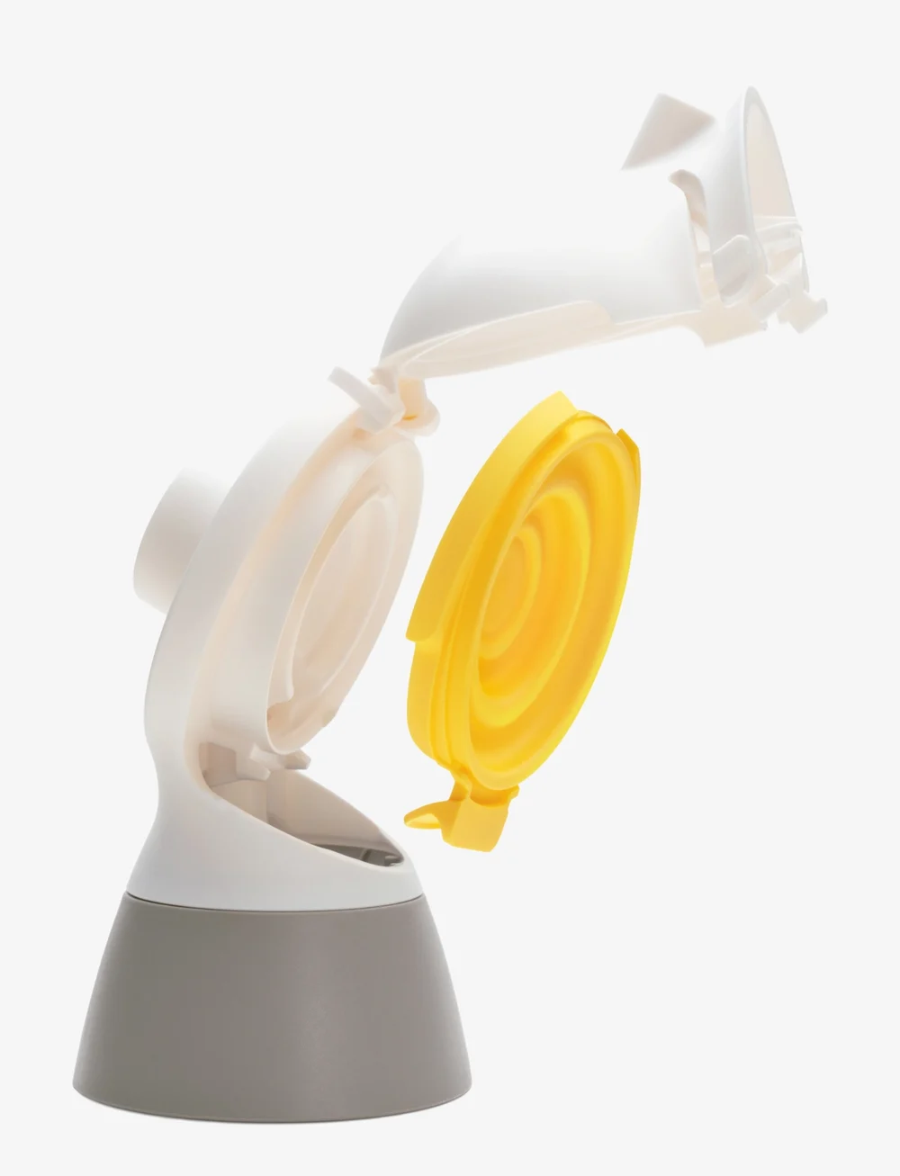 Medela - PersonalFit Flex connector for Flex-breastpumps - afkolfapparaat & accessoires - white - 3