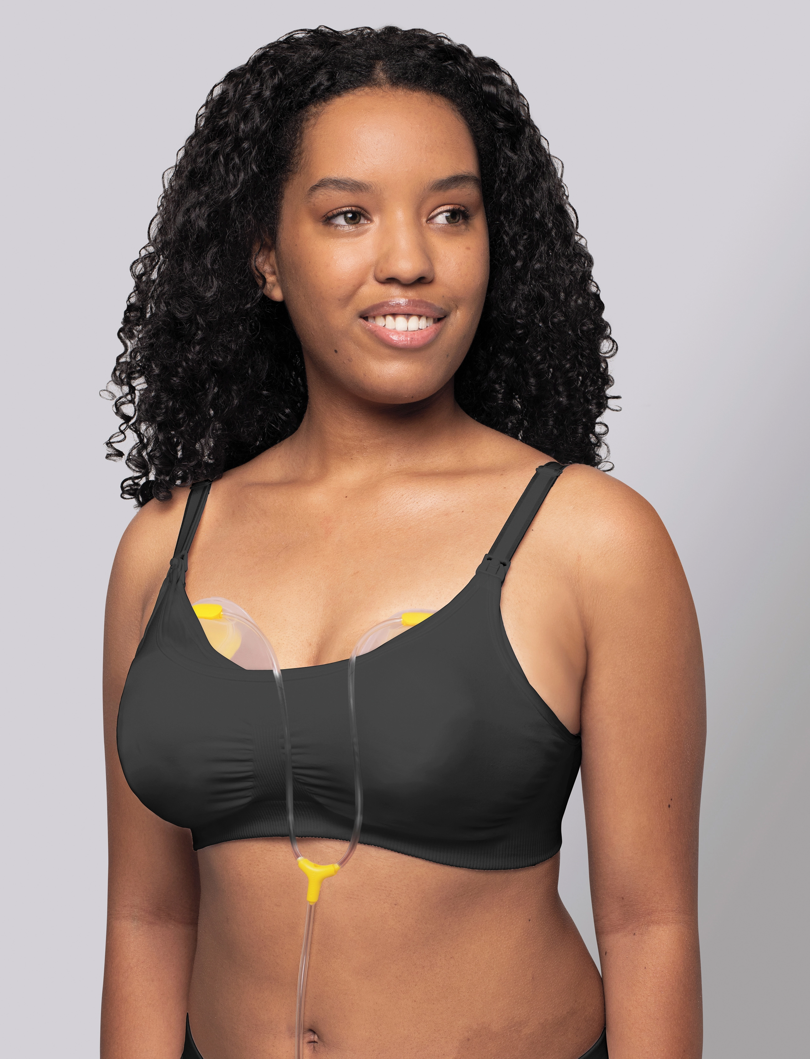Medela - 3 in 1 Nursing & Pumping Bra - unterwäsche - black - 4