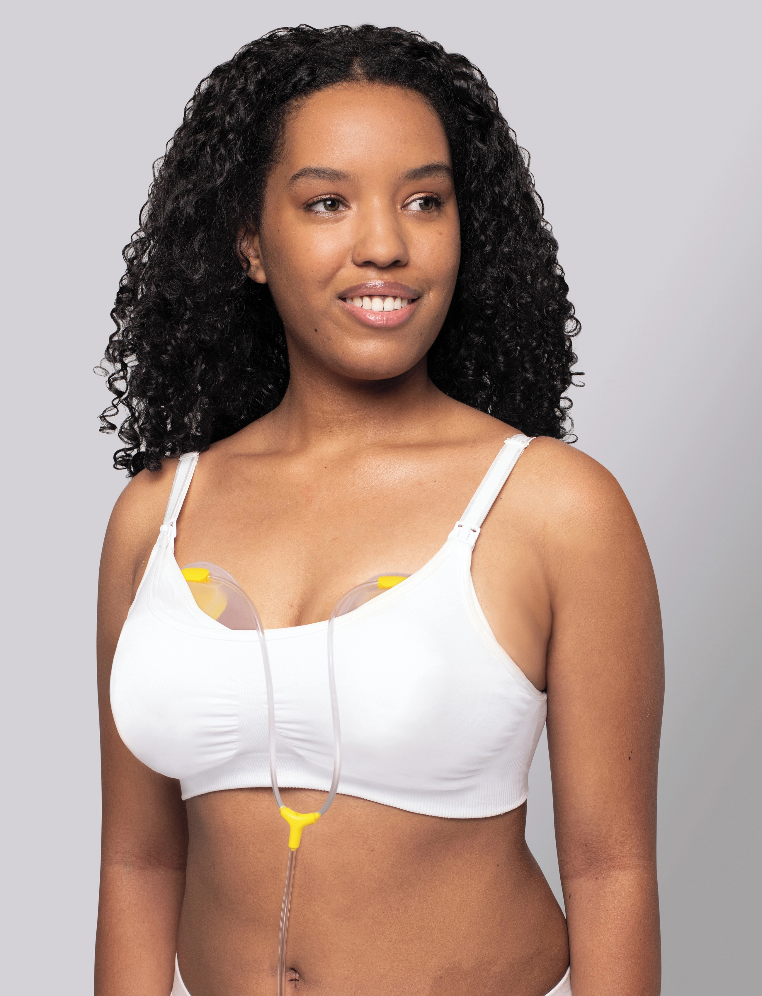Medela - 3 in 1 Nursing & Pumping Bra - unterwäsche - white - 4